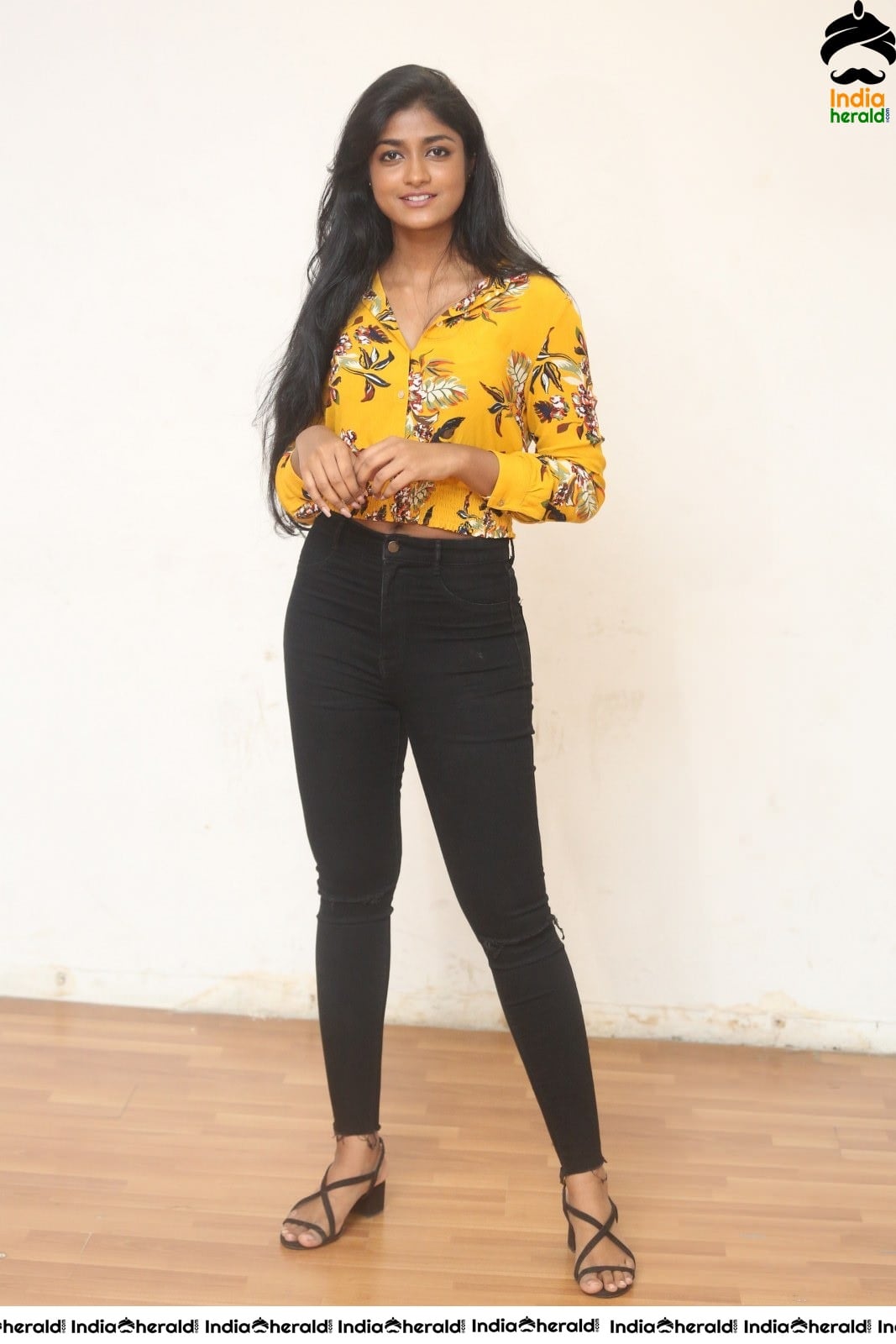 Dimple Hayathi Latest Clicks in Yellow Set 1