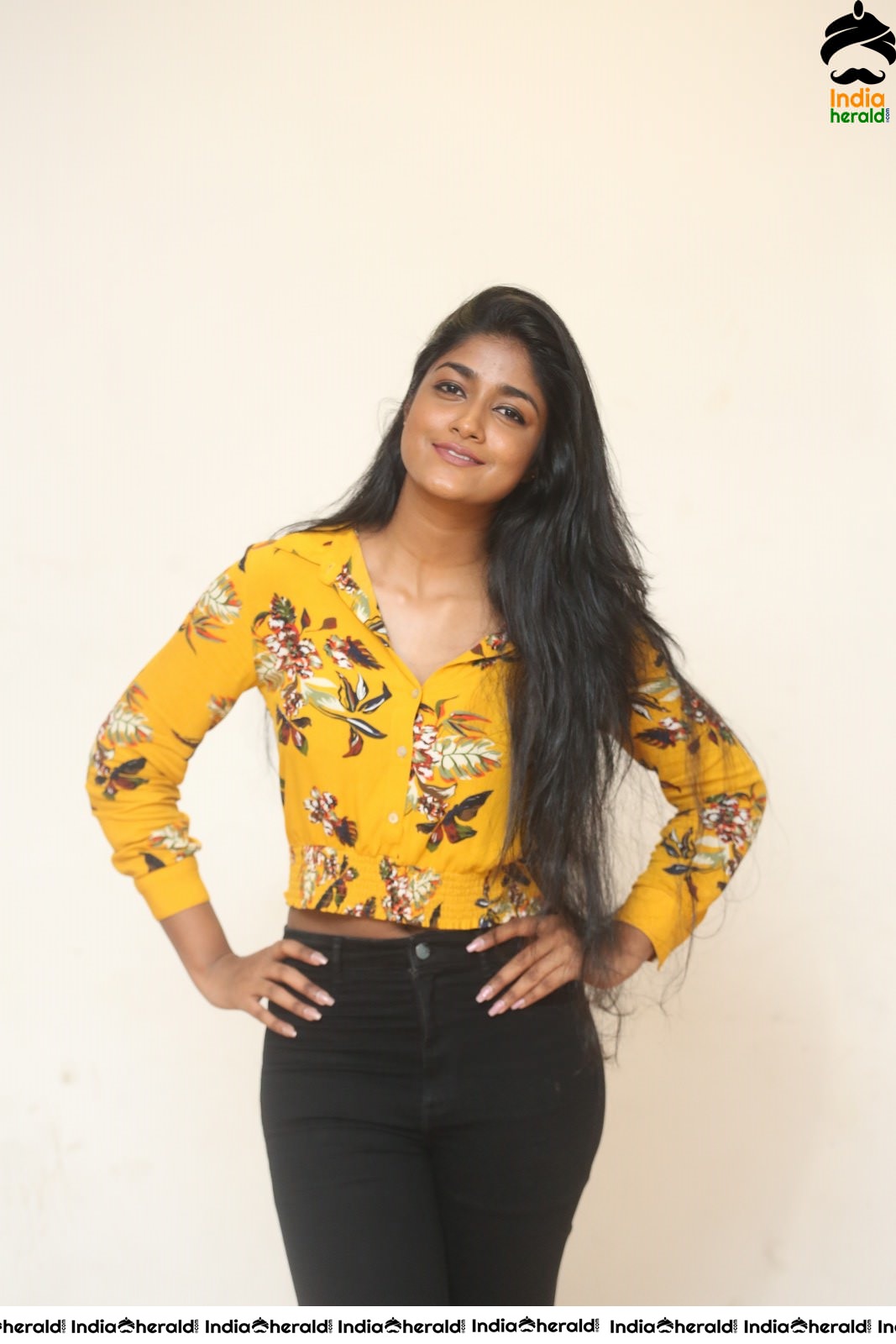 Dimple Hayathi Latest Clicks in Yellow Set 2