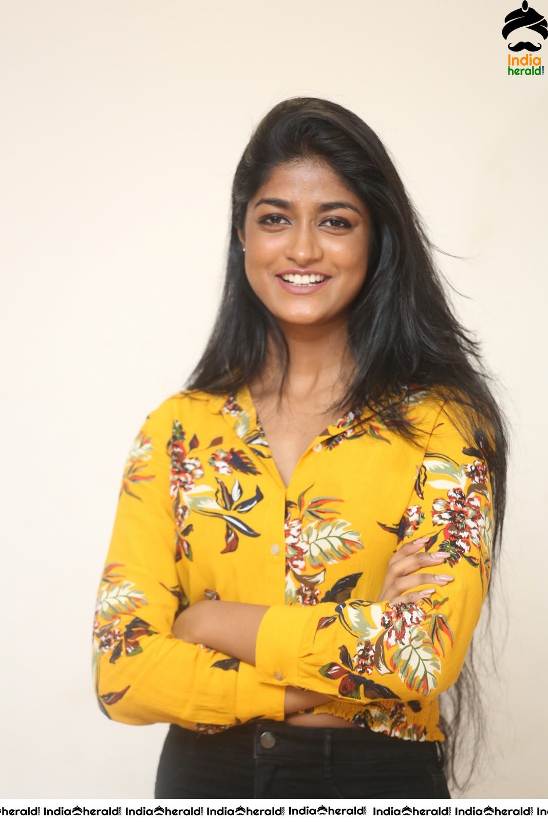 Dimple Hayathi Latest Clicks in Yellow Set 2