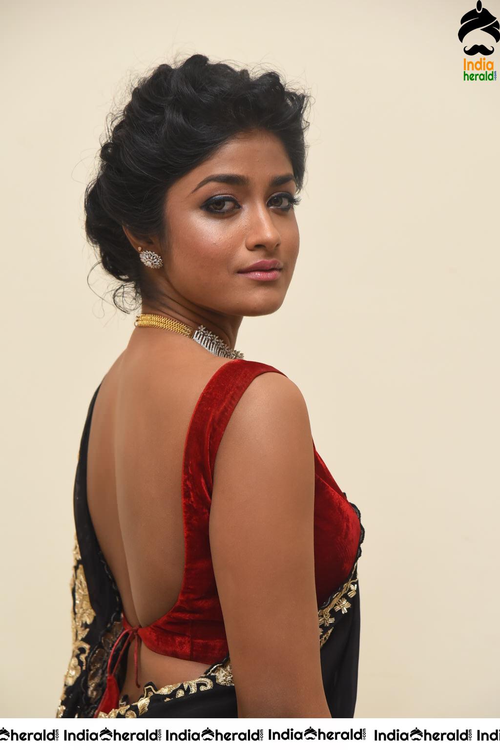 Dimple Hayathi Latest Stills in Saree Set 1