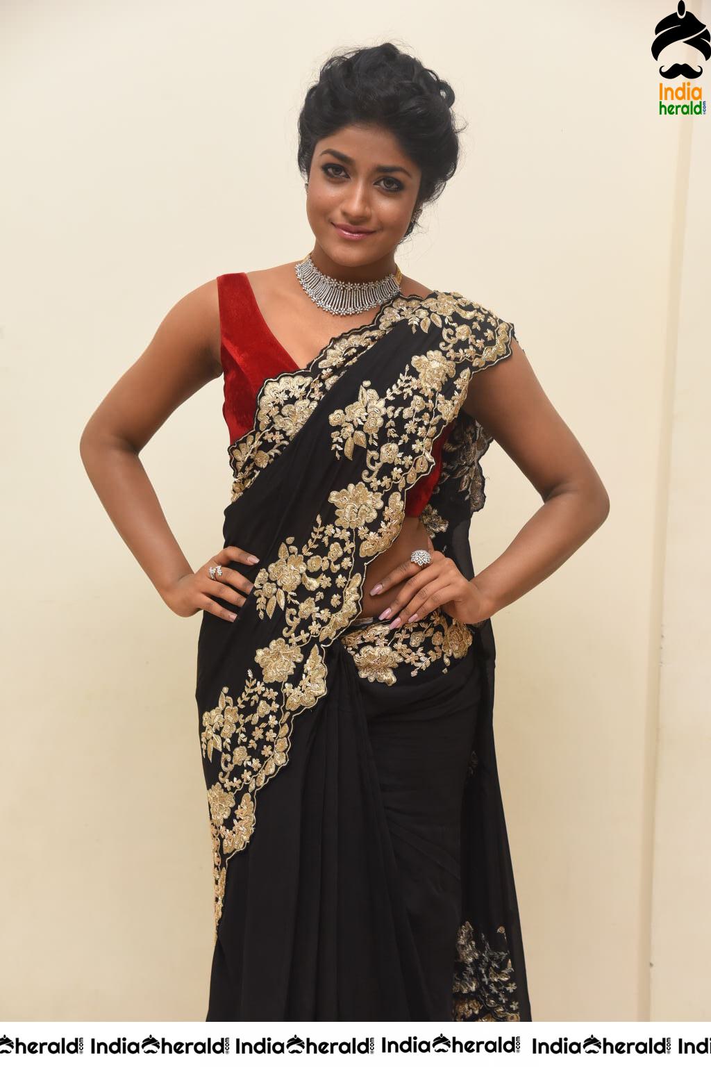 Dimple Hayathi Latest Stills in Saree Set 1