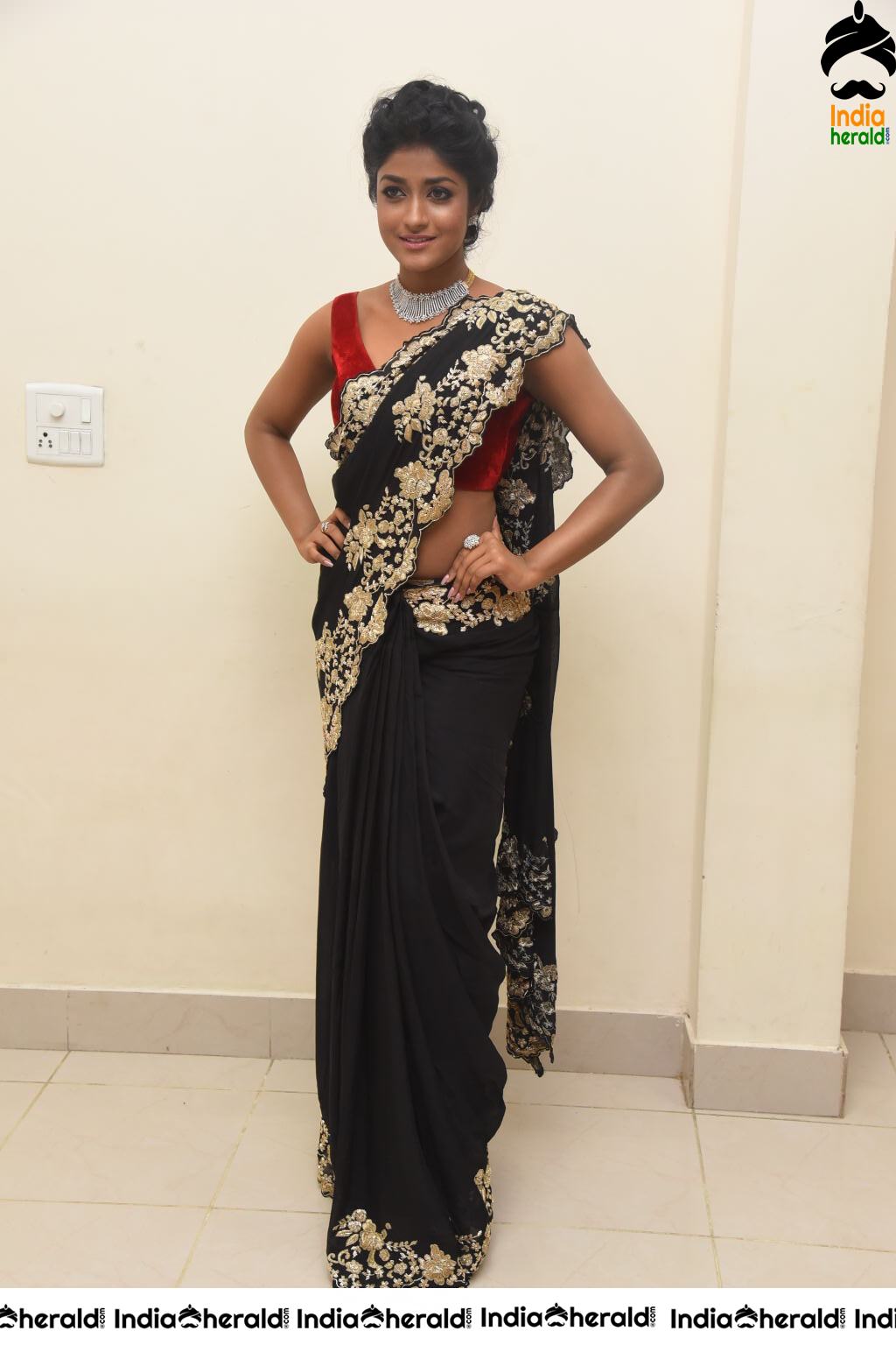 Dimple Hayathi Latest Stills in Saree Set 2