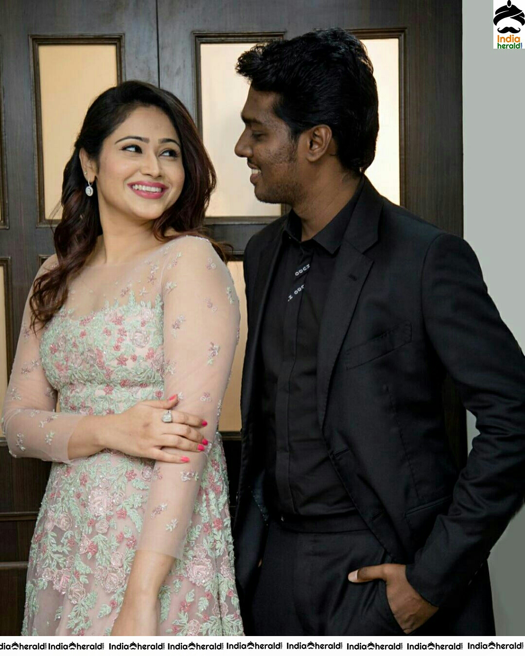 Director Atlee With His Wife Priya