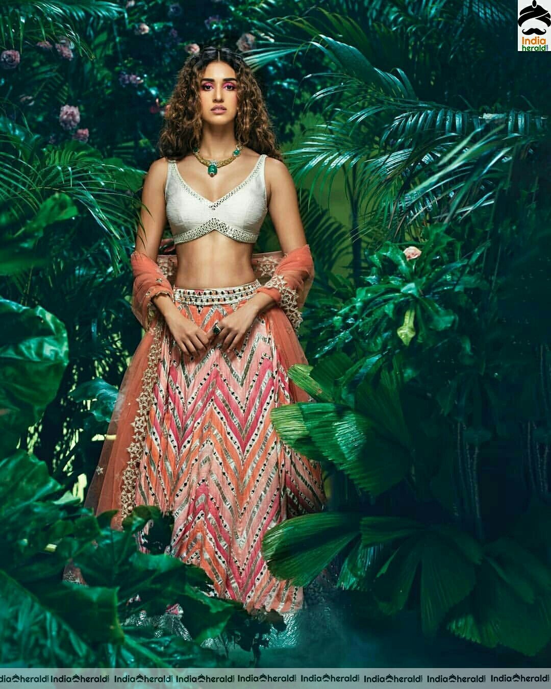 Disha Patani Bridal Photoshoot For Hello India 2019