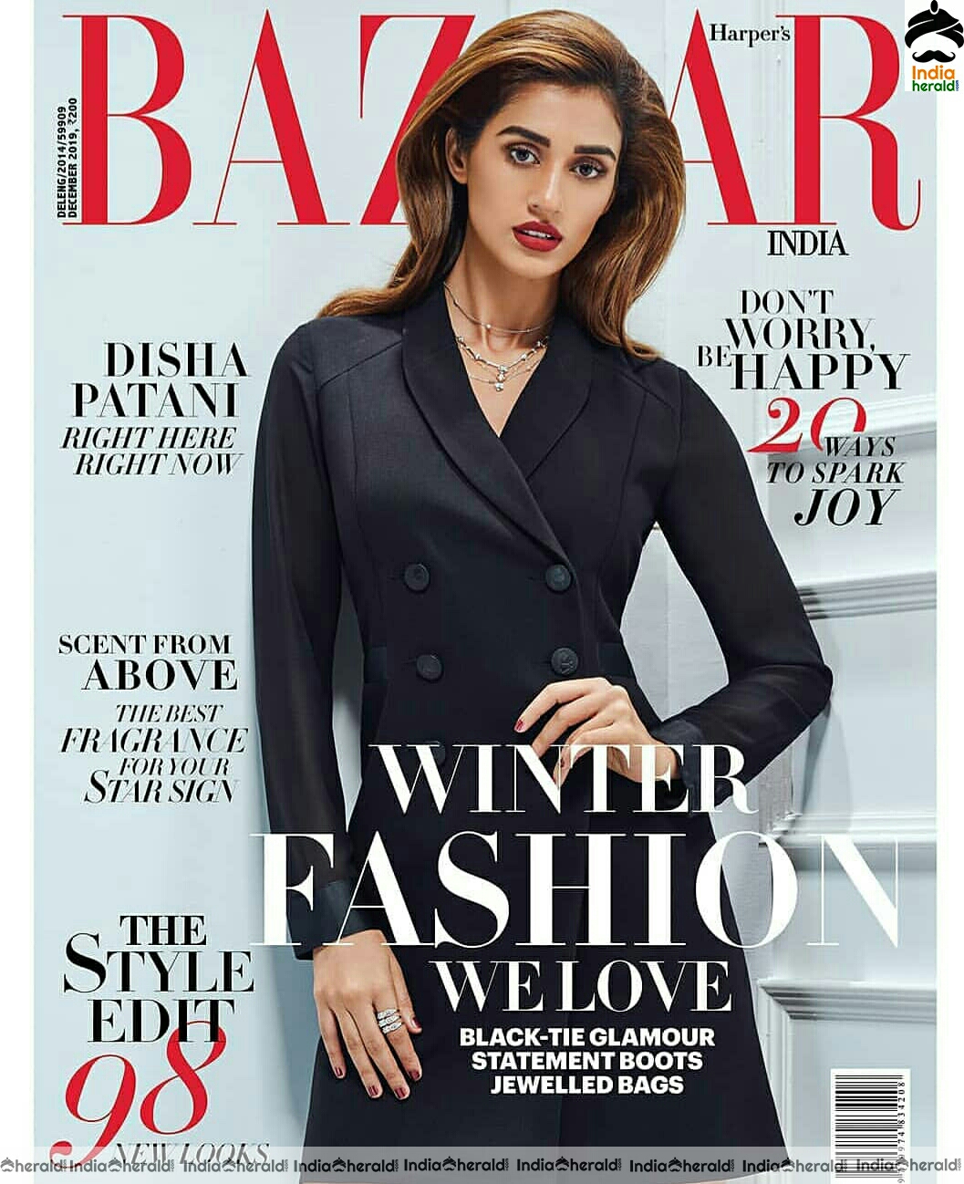 Disha Patani Hot in BAZAAR Magazine Photoshoot