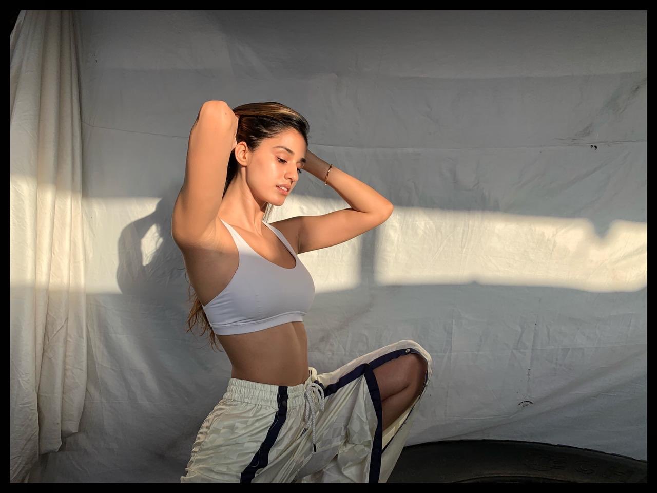 Disha patani morning motivation photos