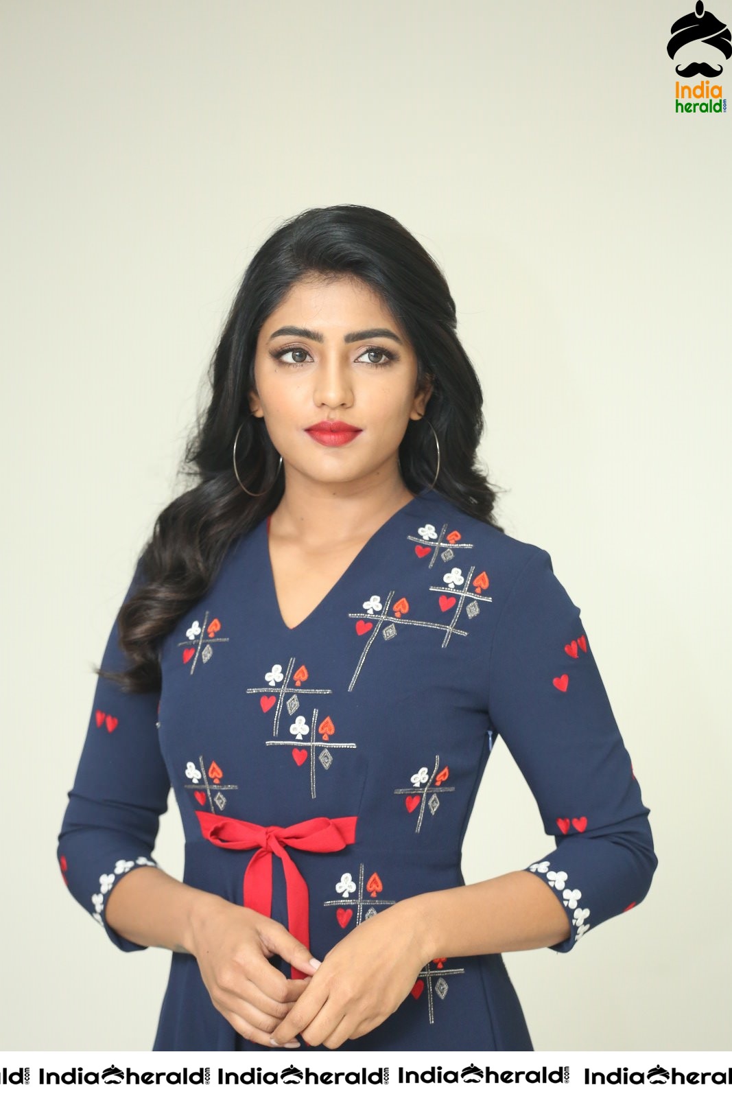 Eesha Rebba Hot in Blue during an Interview Set 2