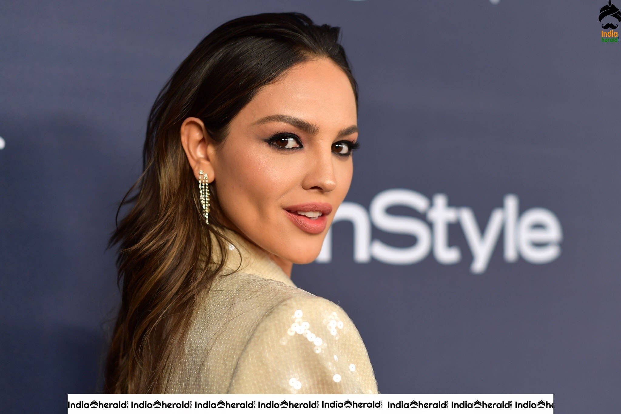 Eiza Gonzalez at 21st Annual Warner Bros And InStlye Golden Globe Afterparty Beverly Hills
