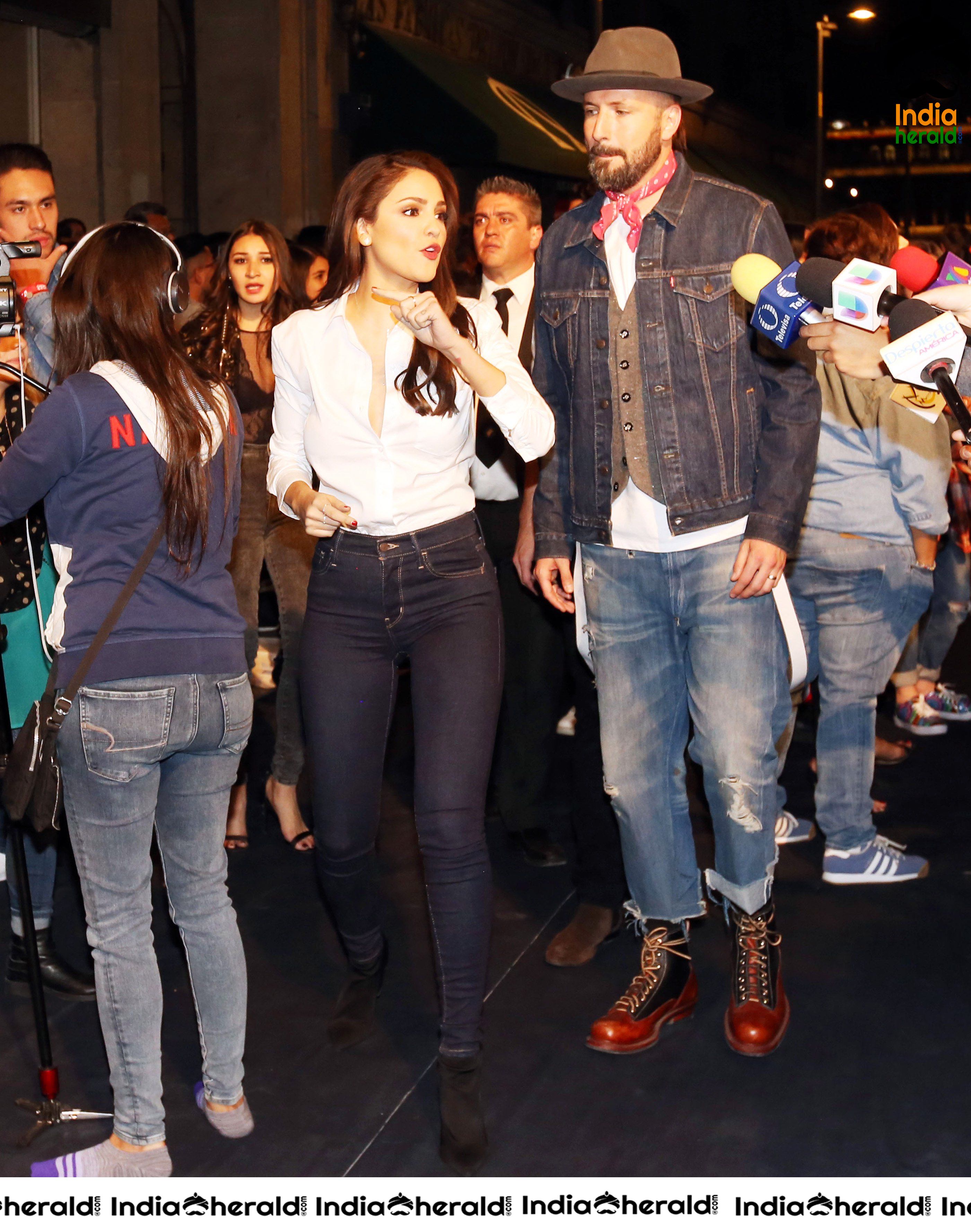 Eiza Gonzalez at Levis Store Opening in Mexico City