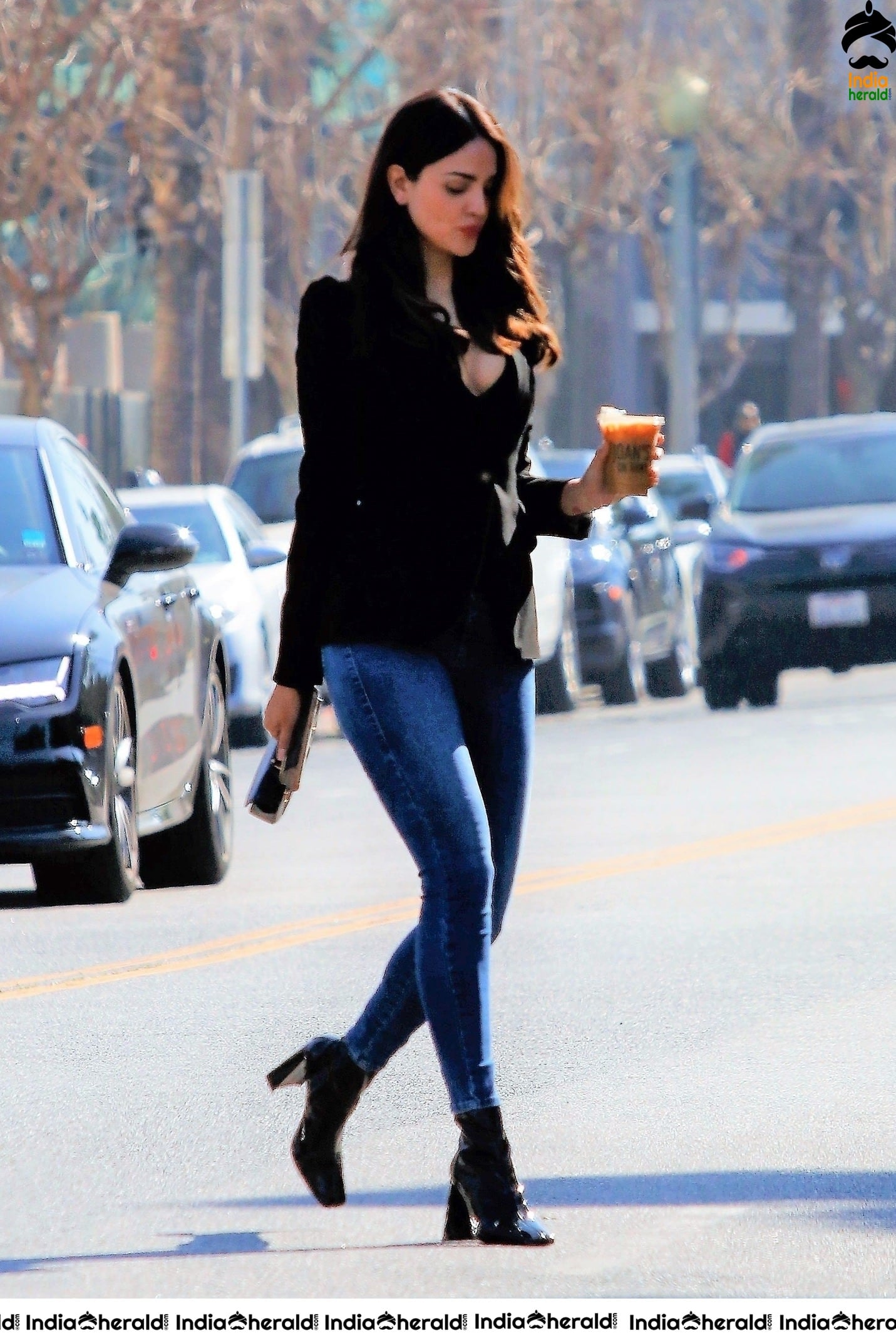 Eiza Gonzalez outside Joans On Third in Studio City
