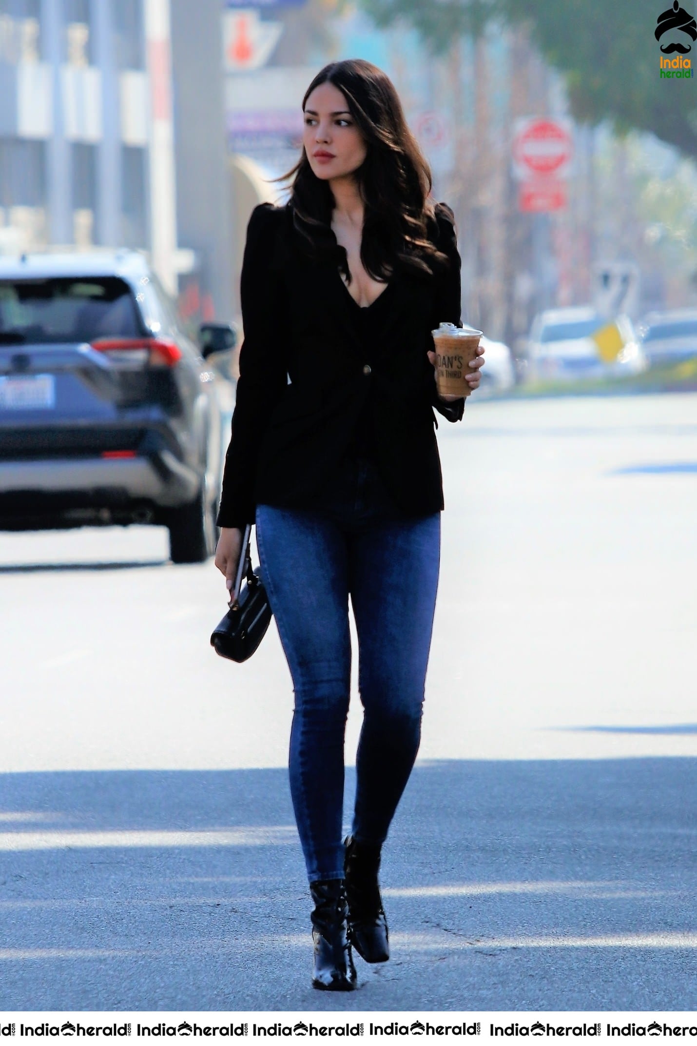Eiza Gonzalez outside Joans On Third in Studio City