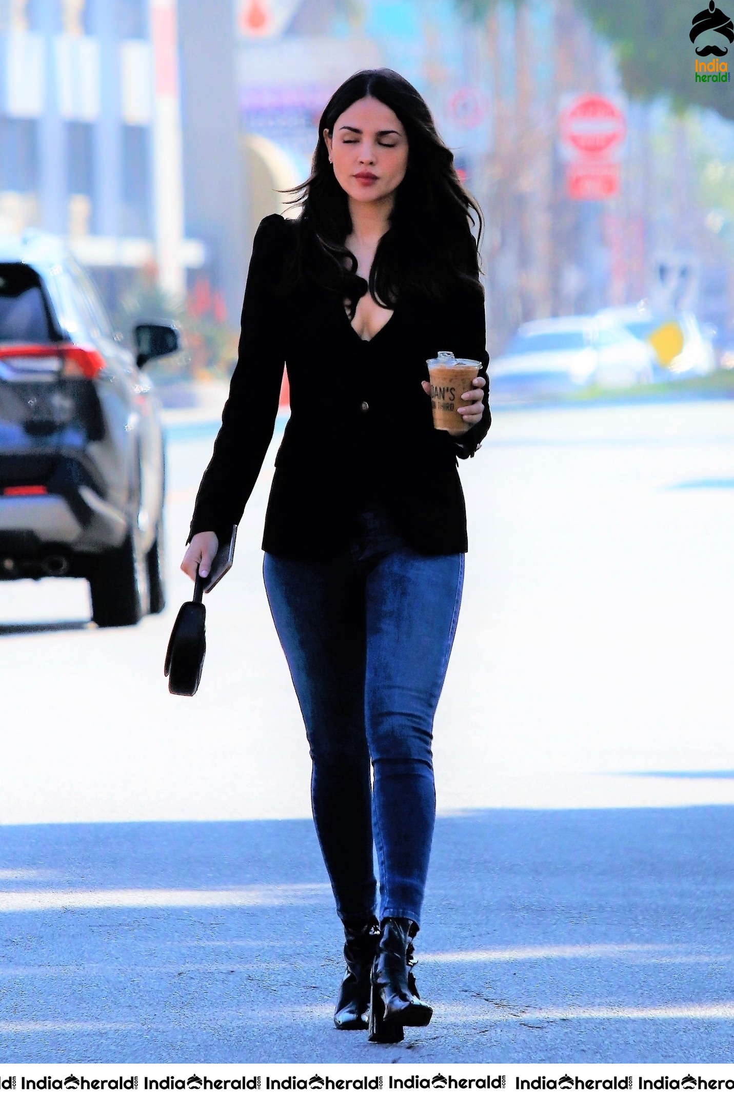 Eiza Gonzalez outside Joans On Third in Studio City