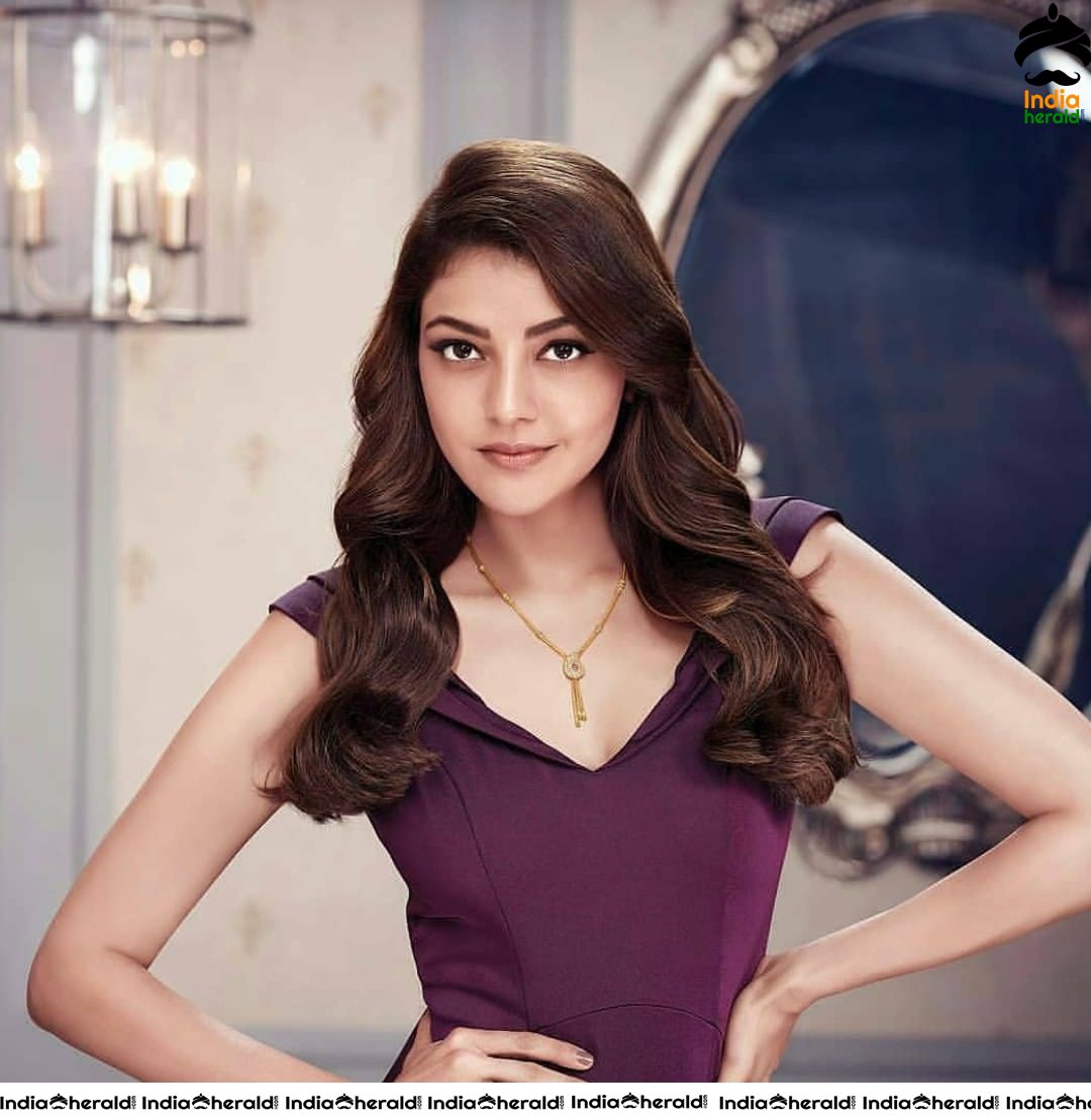 Elegant New Clicks of Kajal Aggarwal for Khazana Jewellery Ad Campaign