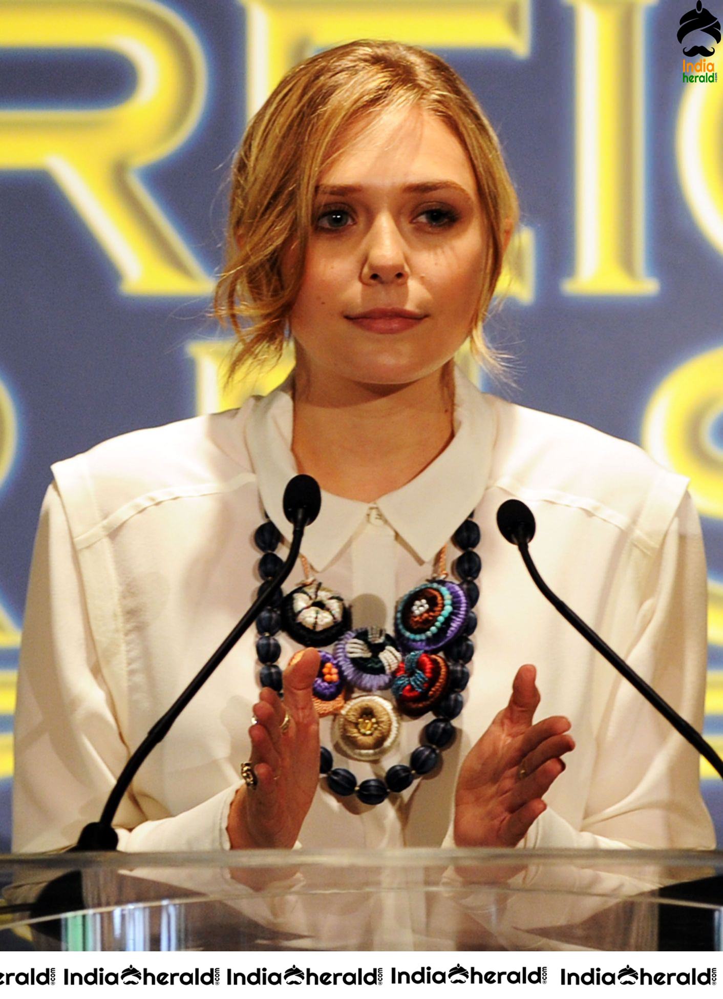 Elizabeth Olsen at The Hollywood Foreign Press Association Annual Luncheon