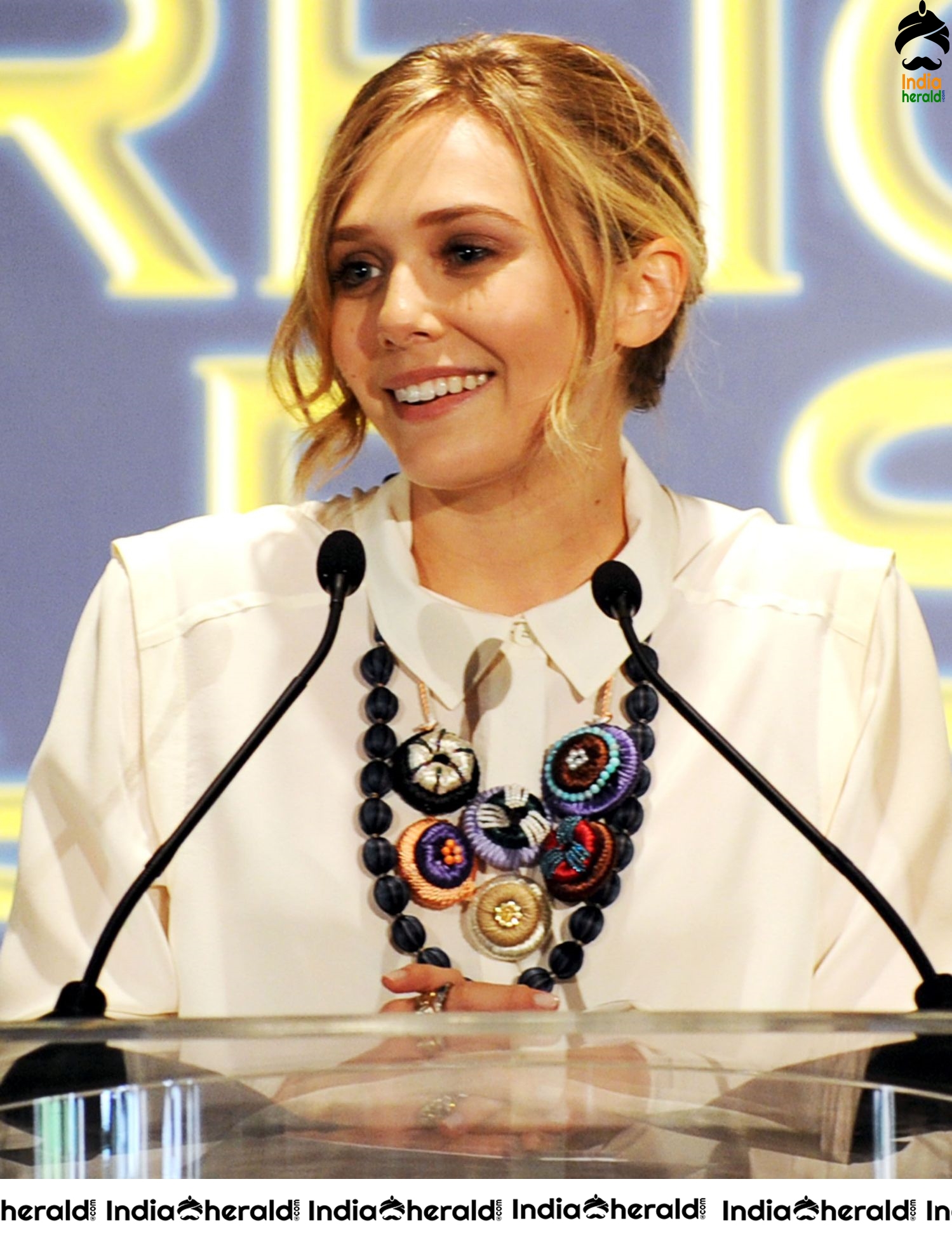 Elizabeth Olsen at The Hollywood Foreign Press Association Annual Luncheon