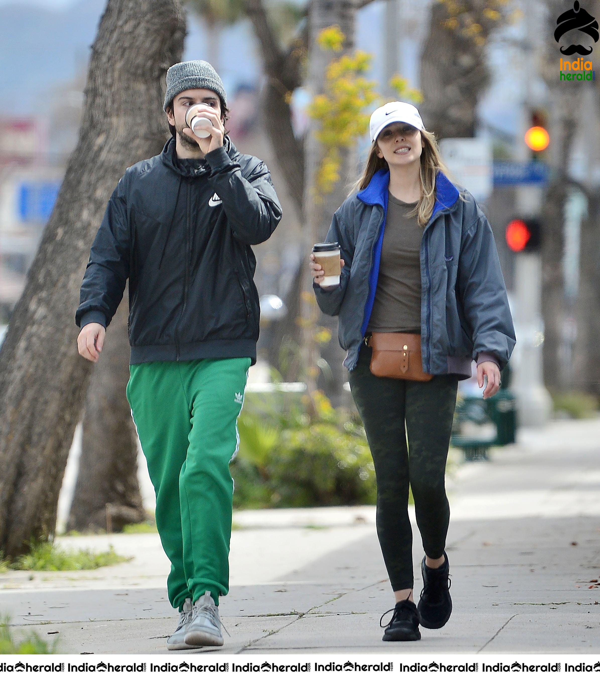 Elizabeth Olsen breaks Corona Virus Lockdown and goes out with Robbie Arnett in Los Angeles