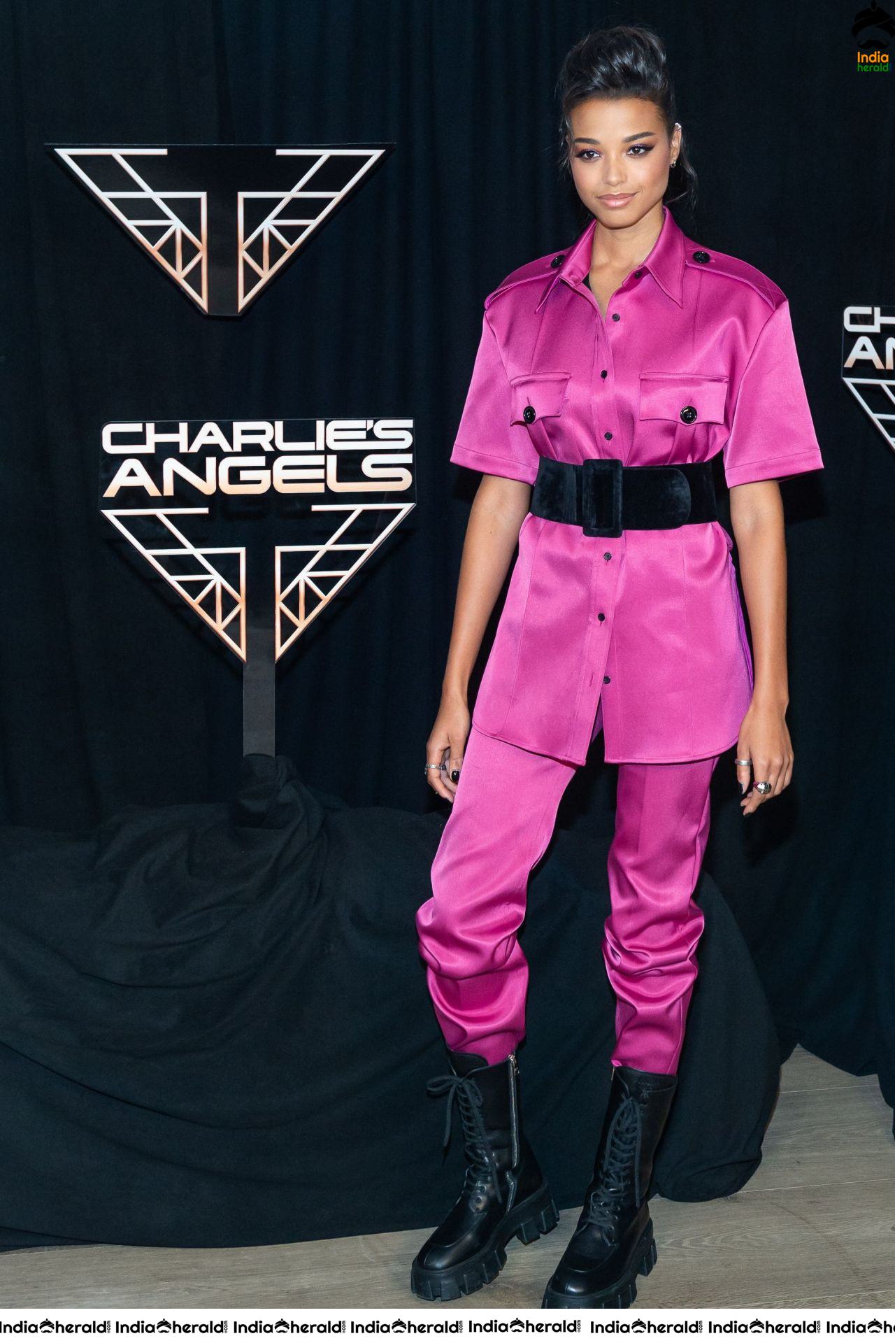 Ella Balinska for Charlies Angeles Photocall in NYC