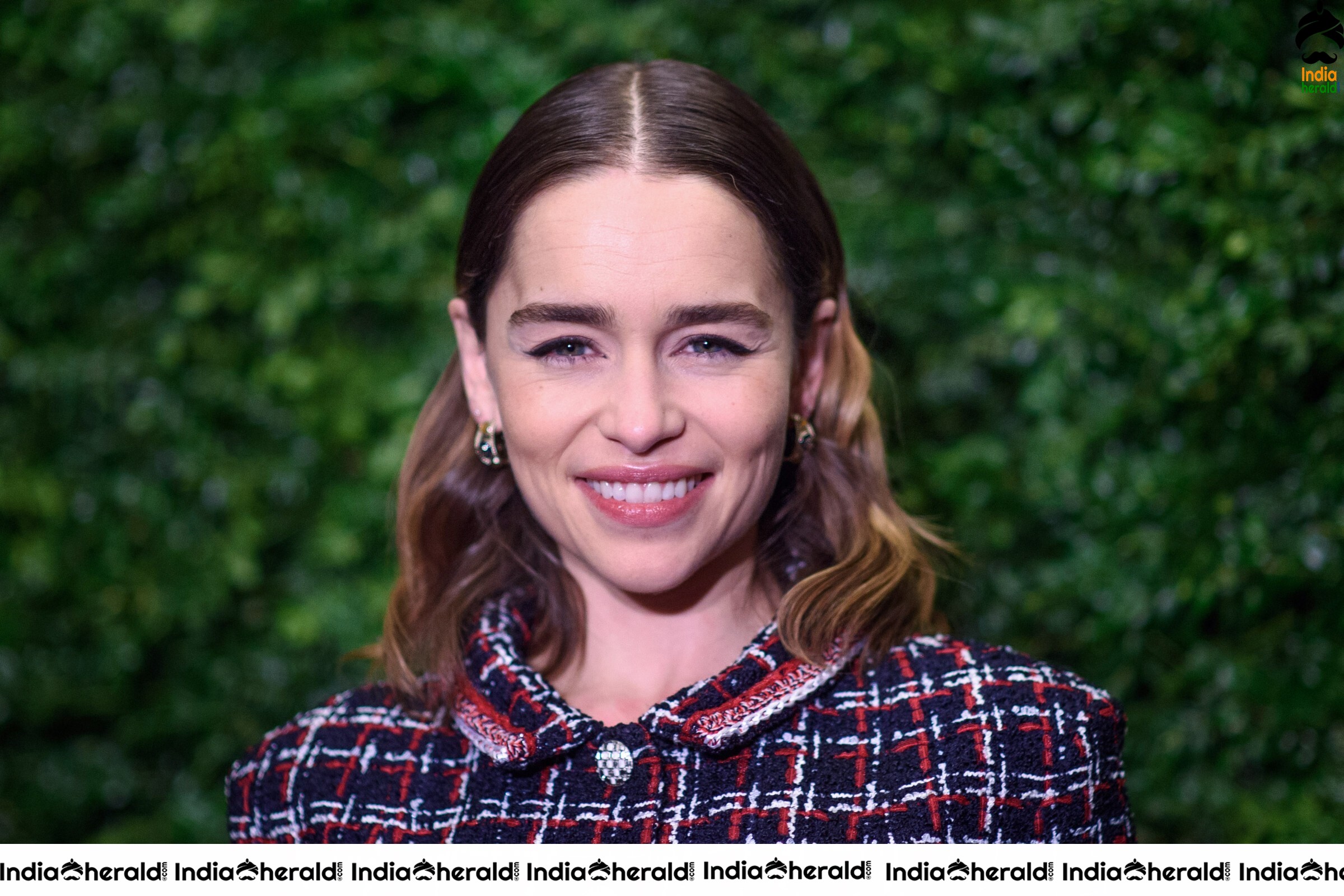 Emilia Clarke at Charles Finch and Chanel Pre BAFTA Party in London