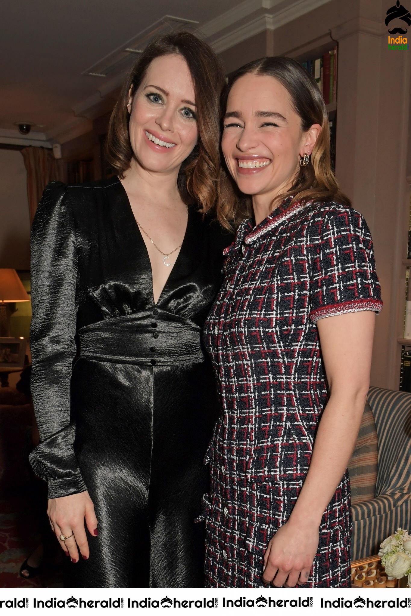 Emilia Clarke at Charles Finch and Chanel Pre BAFTA Party in London