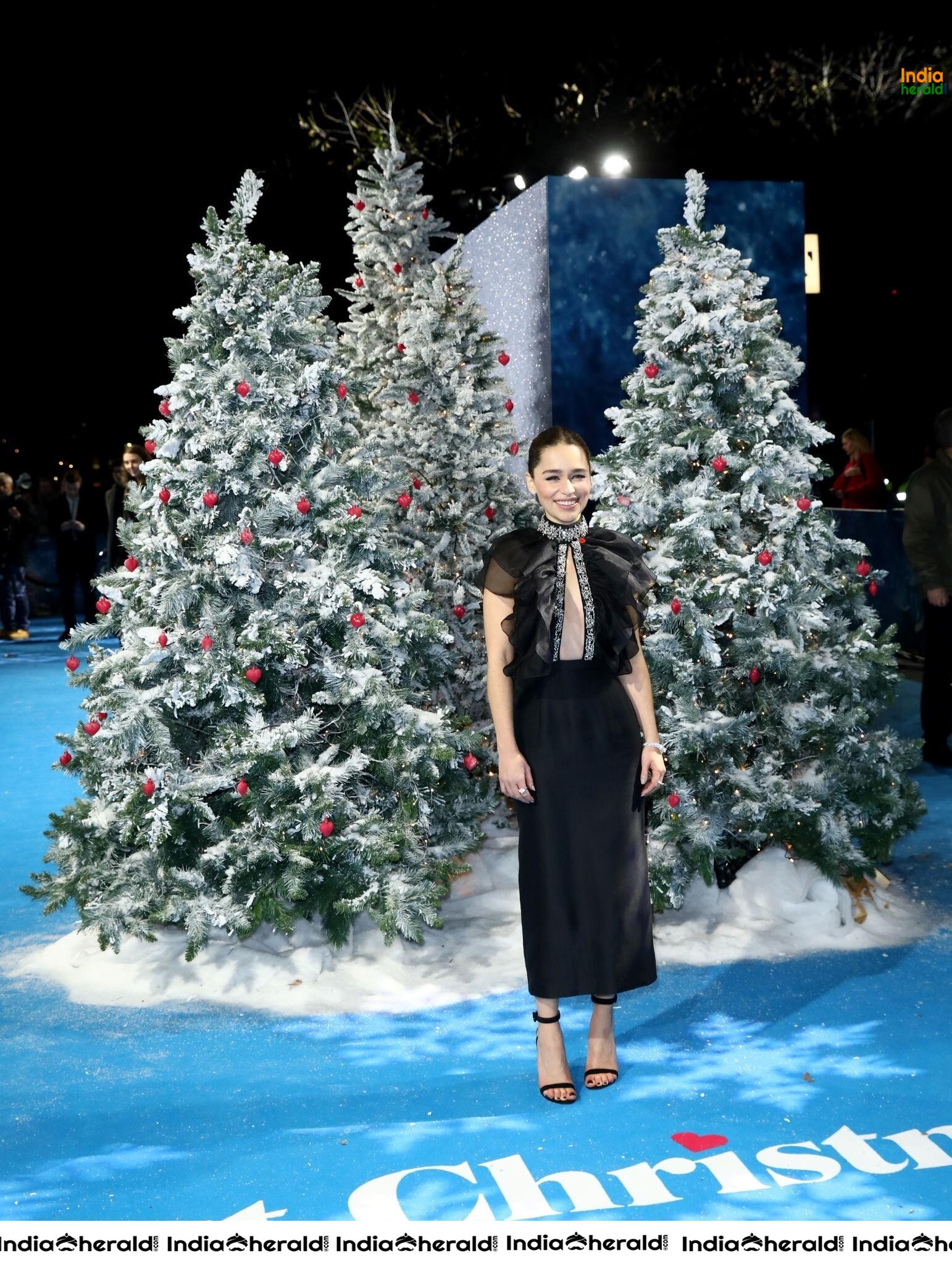 Emilia Clarke at Last Christmas Premiere in London Set 1