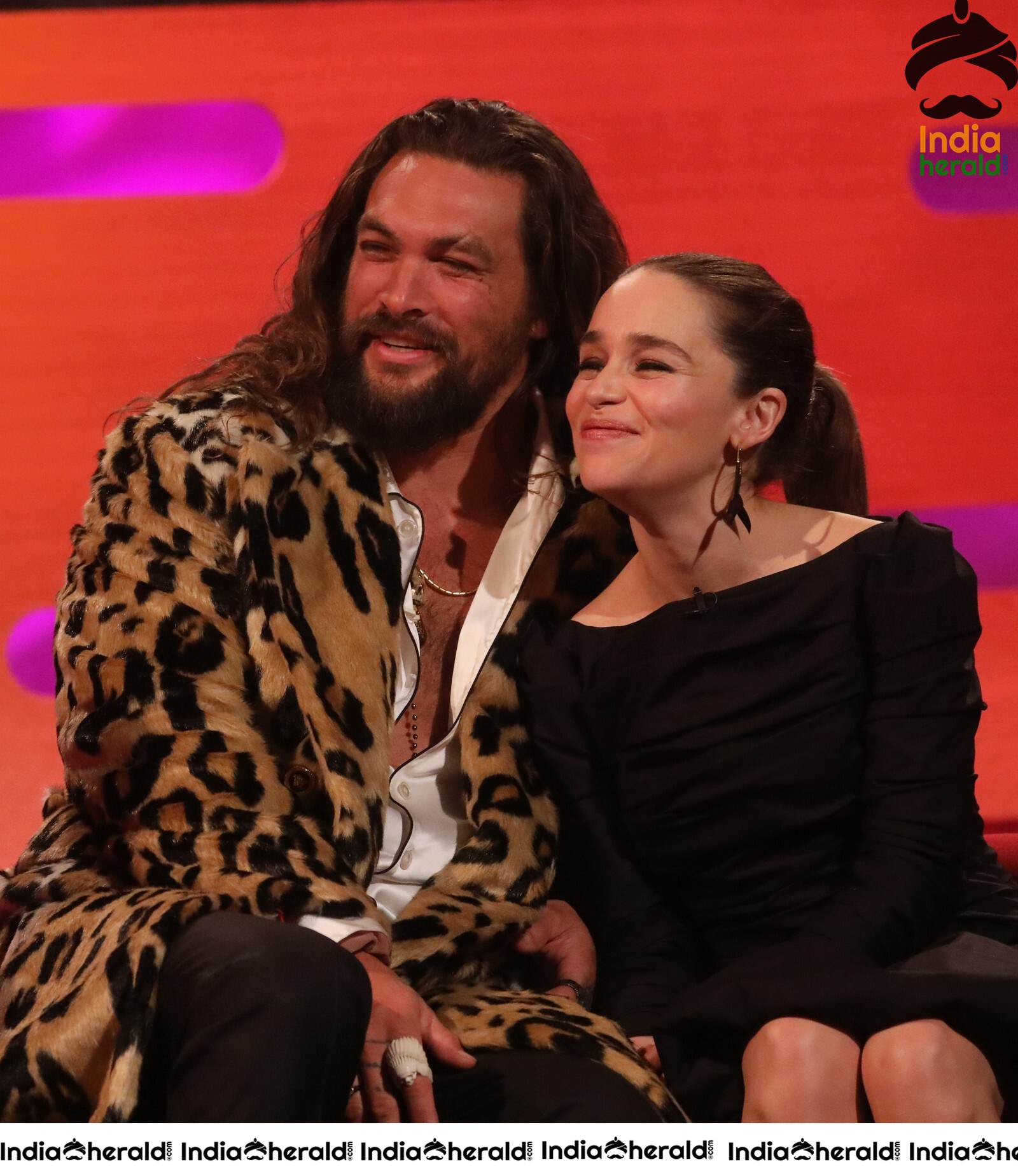 Emilia Clarke at the Graham Norton Show in London Set 1