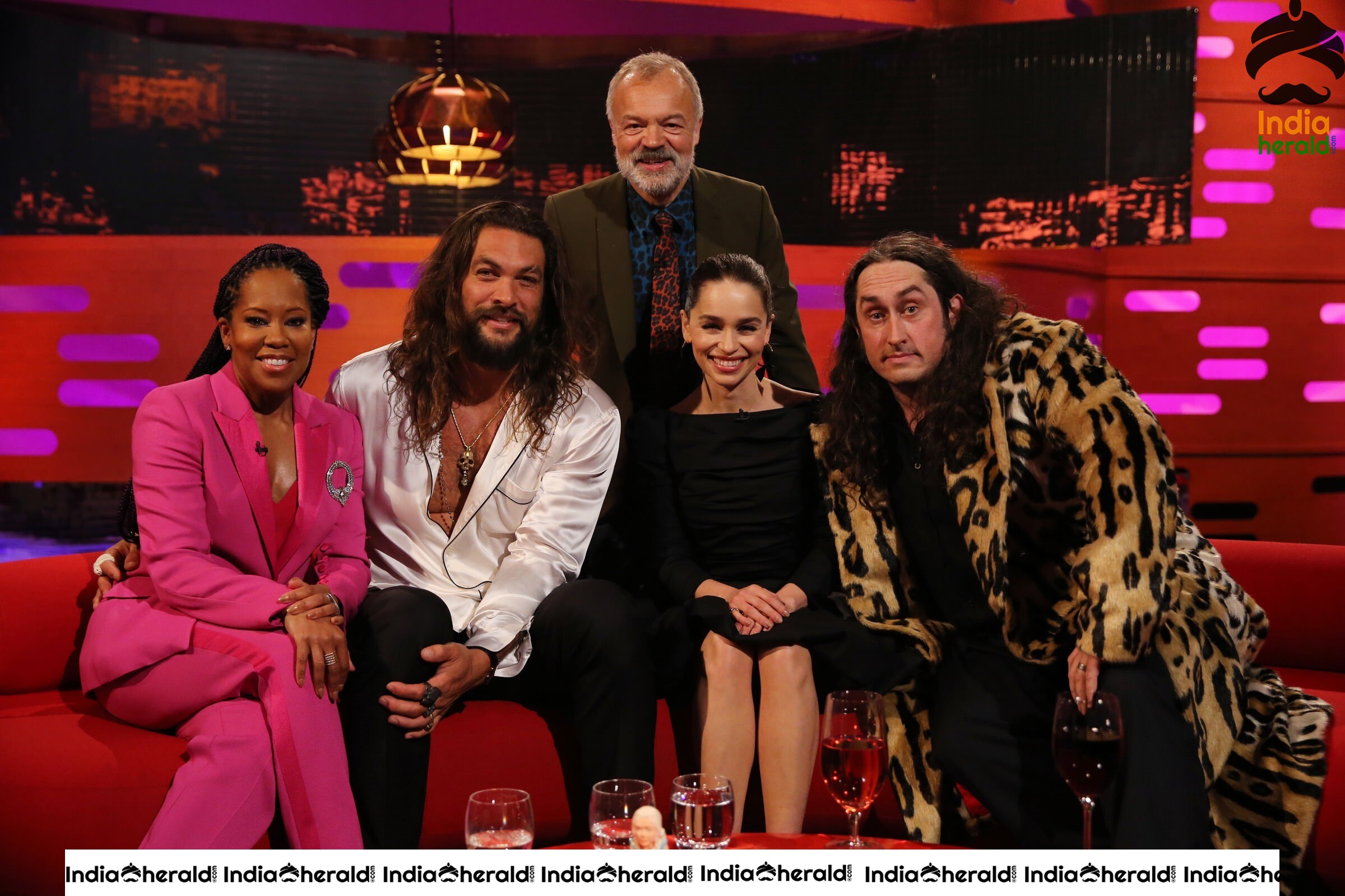 Emilia Clarke at the Graham Norton Show in London Set 2