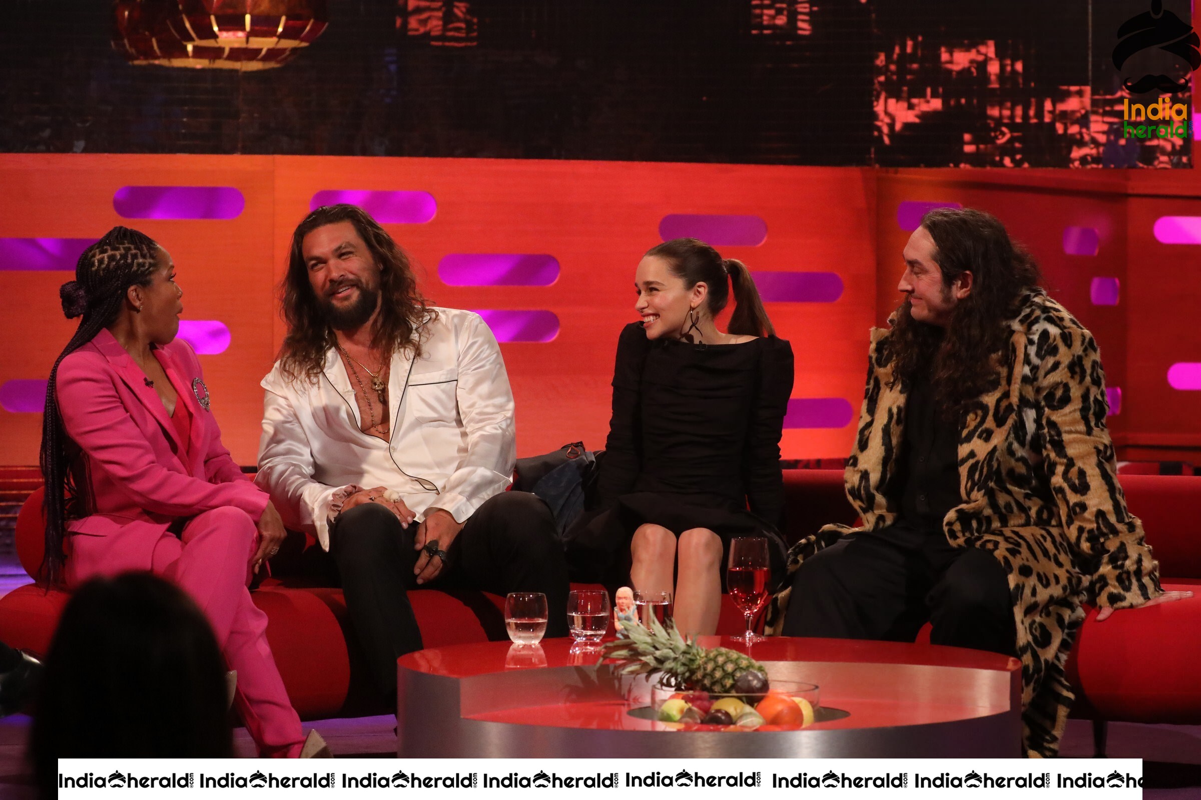 Emilia Clarke at the Graham Norton Show in London Set 2