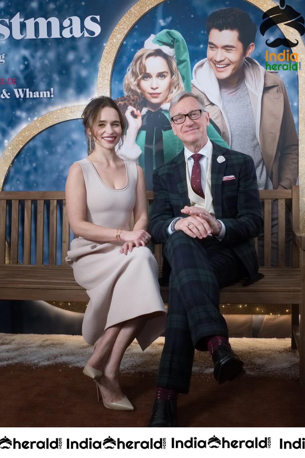 Emilia Clarke at the Premiere of Last Christmas in Paris