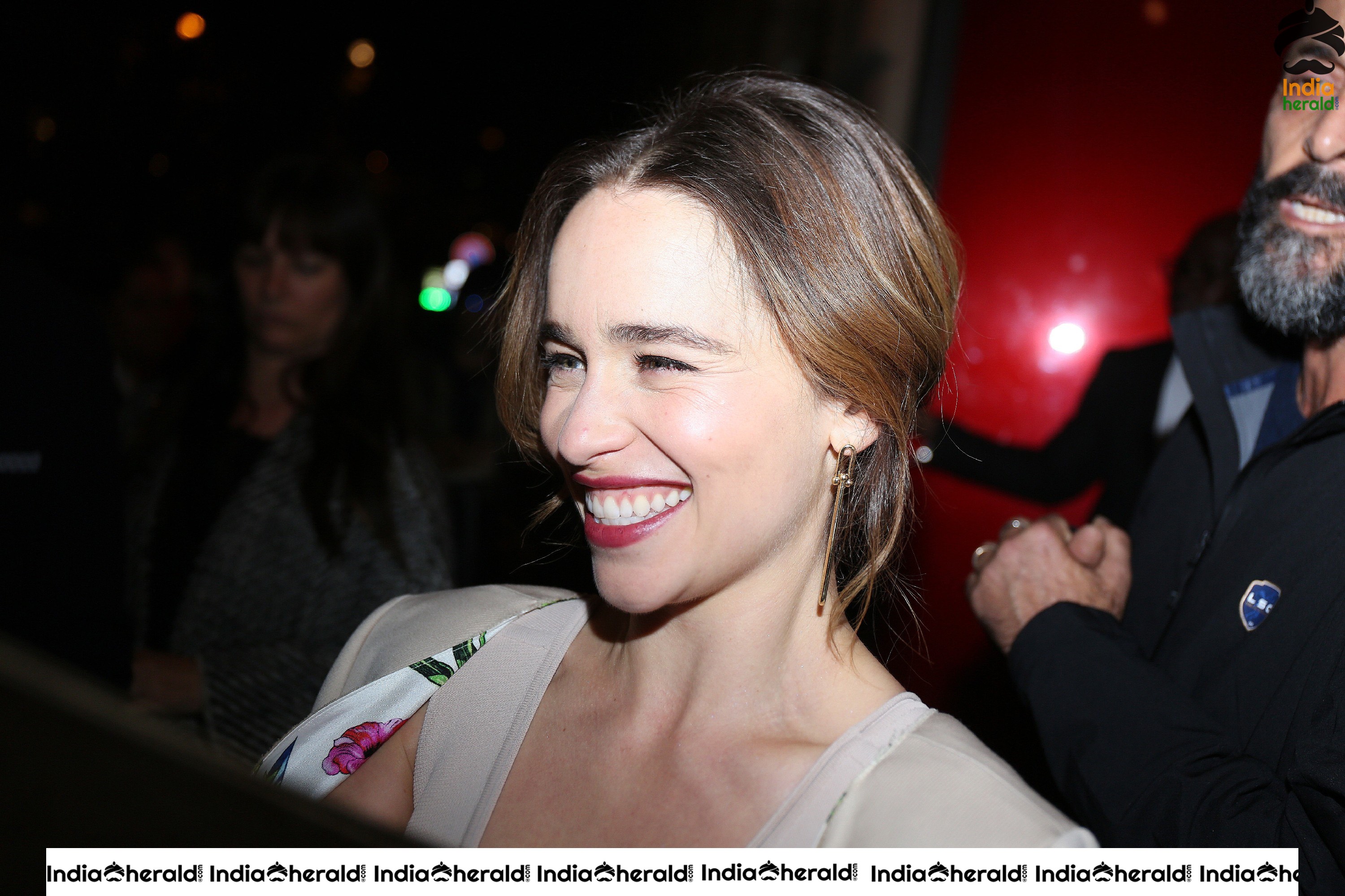 Emilia Clarke at the Premiere of Last Christmas in Paris