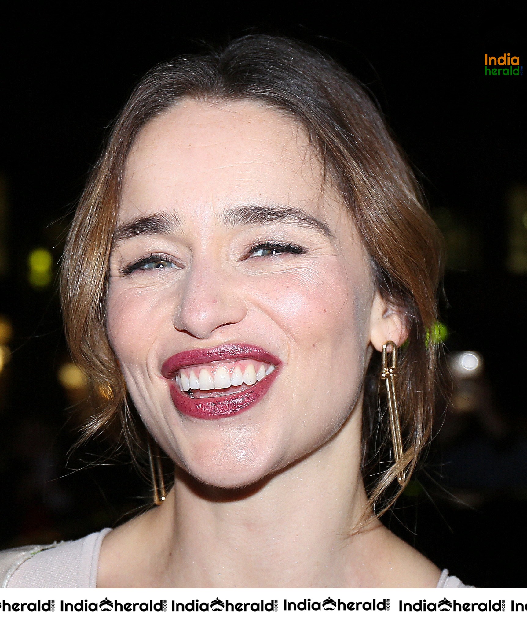 Emilia Clarke at the Premiere of Last Christmas in Paris