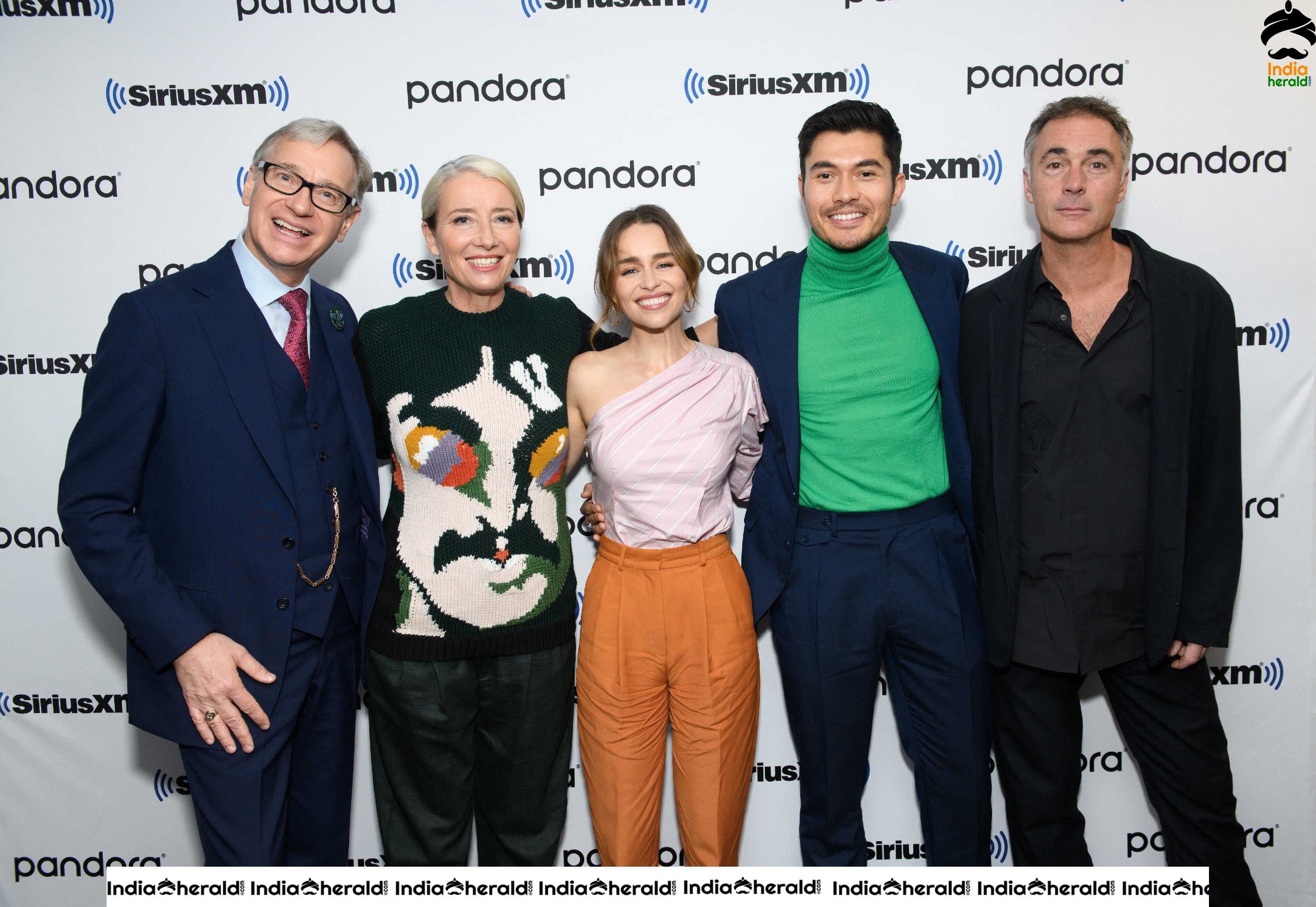 Emilia Clarke Visits Sirius XM Studios