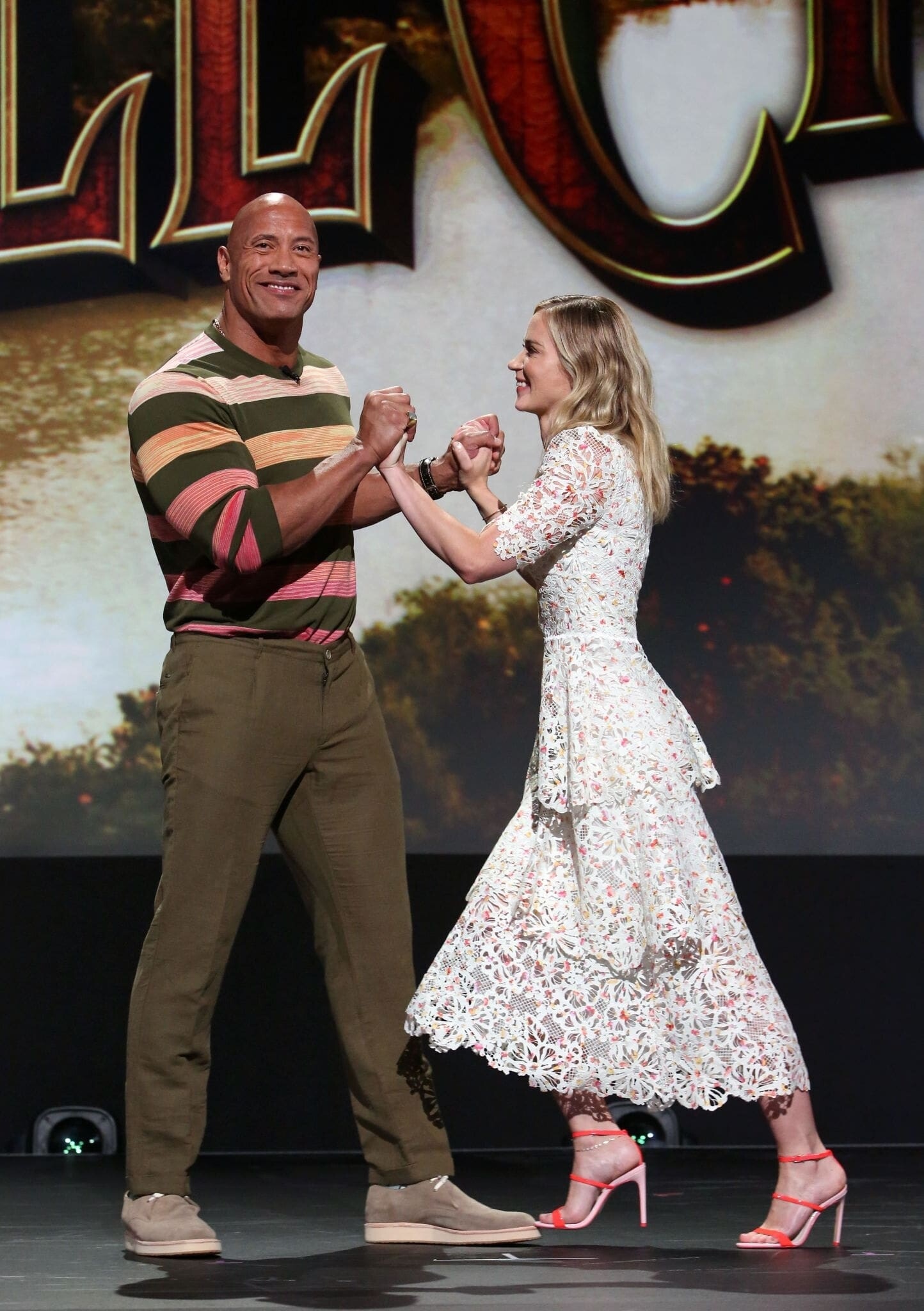 Emily Blunt At D23 Disney Expo Legends Event Set 1