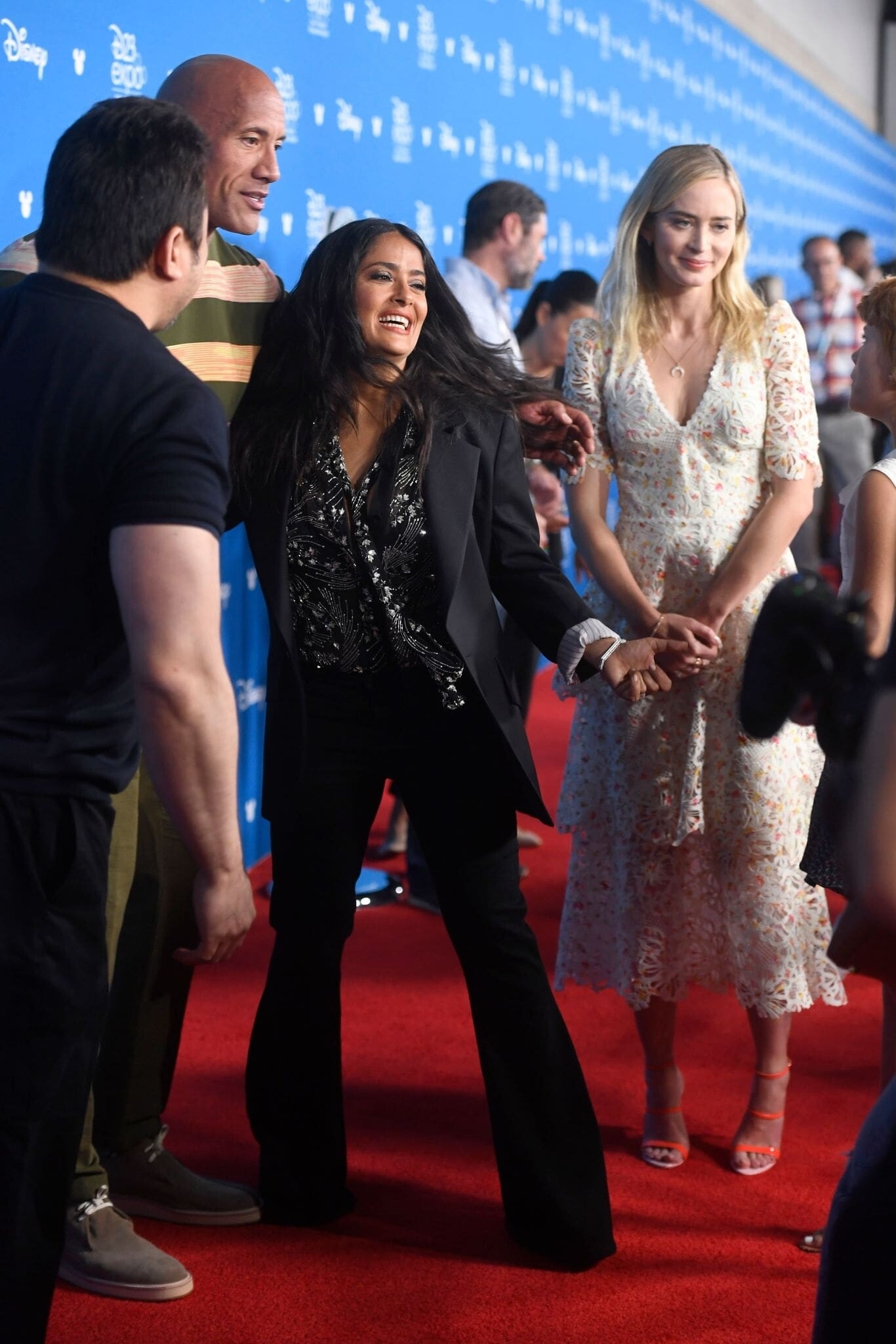 Emily Blunt At D23 Disney Expo Legends Event Set 1