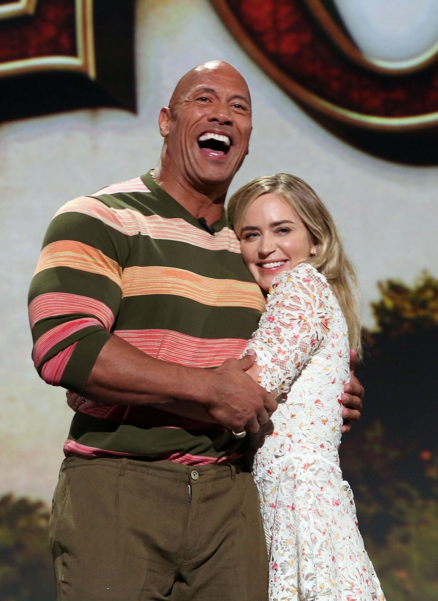 Emily Blunt At D23 Disney Expo Legends Event Set 1