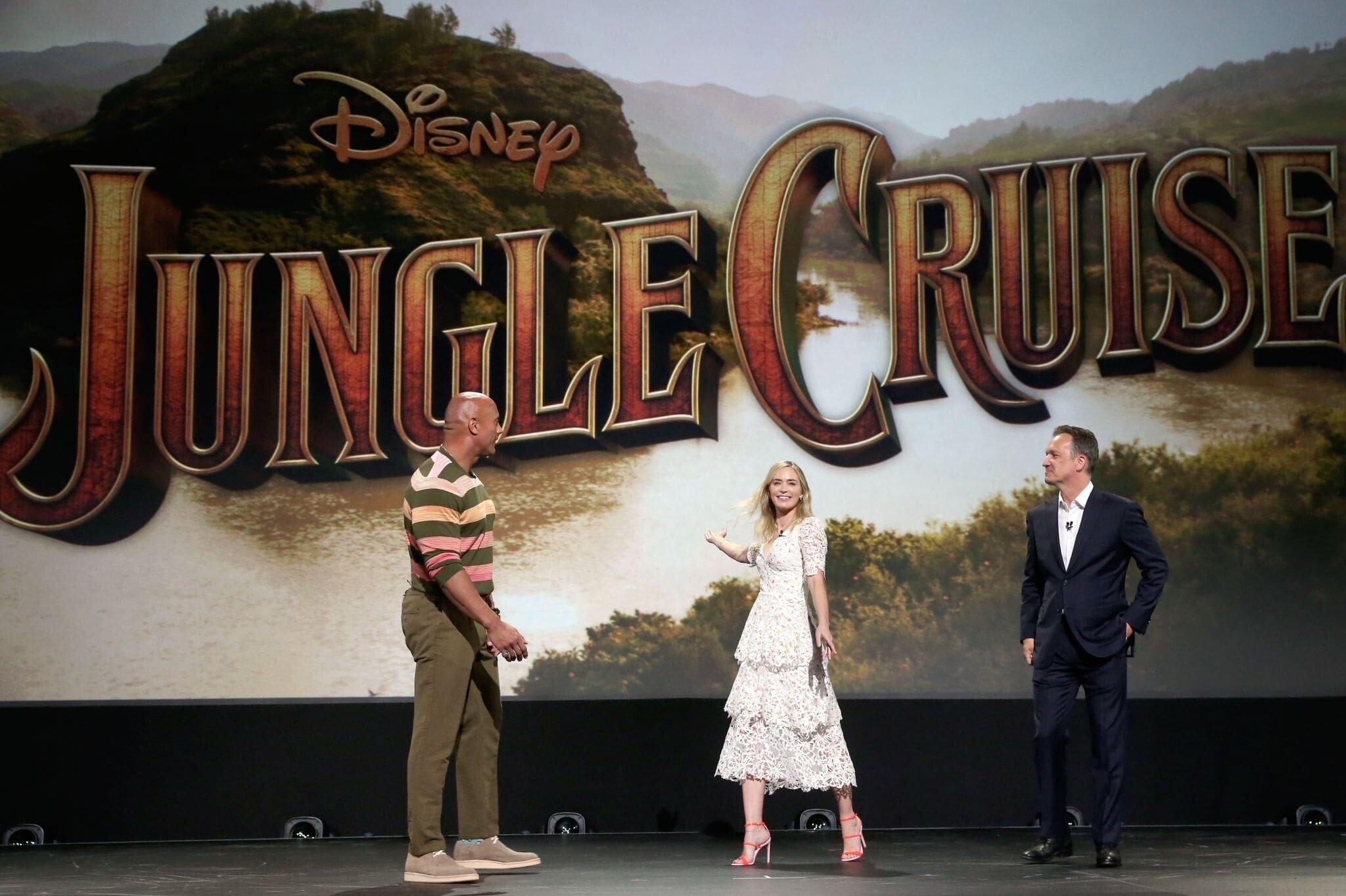 Emily Blunt At D23 Disney Expo Legends Event Set 2