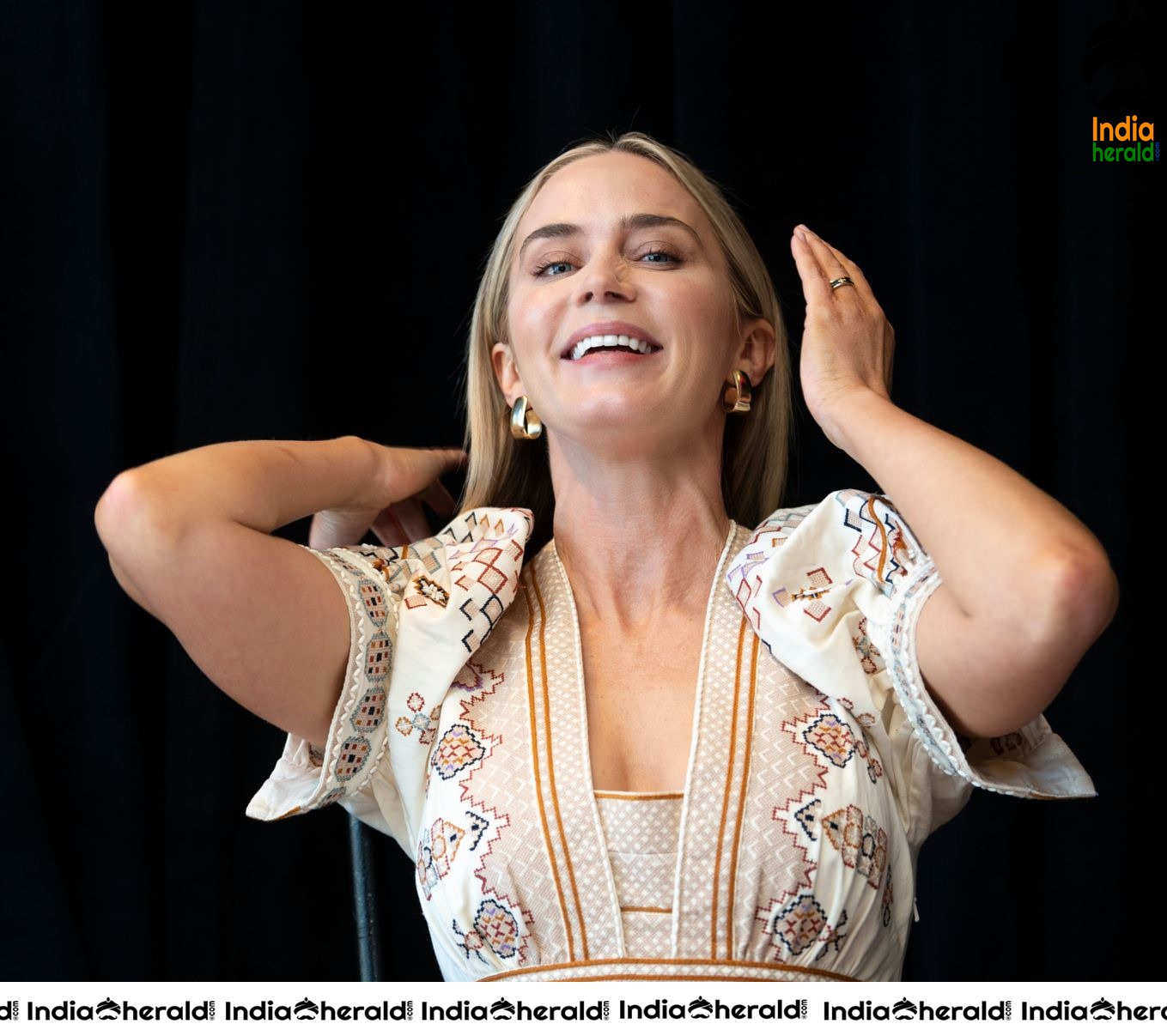 Emily Blunt during A Quiet Place 2 movie Photocall in New York