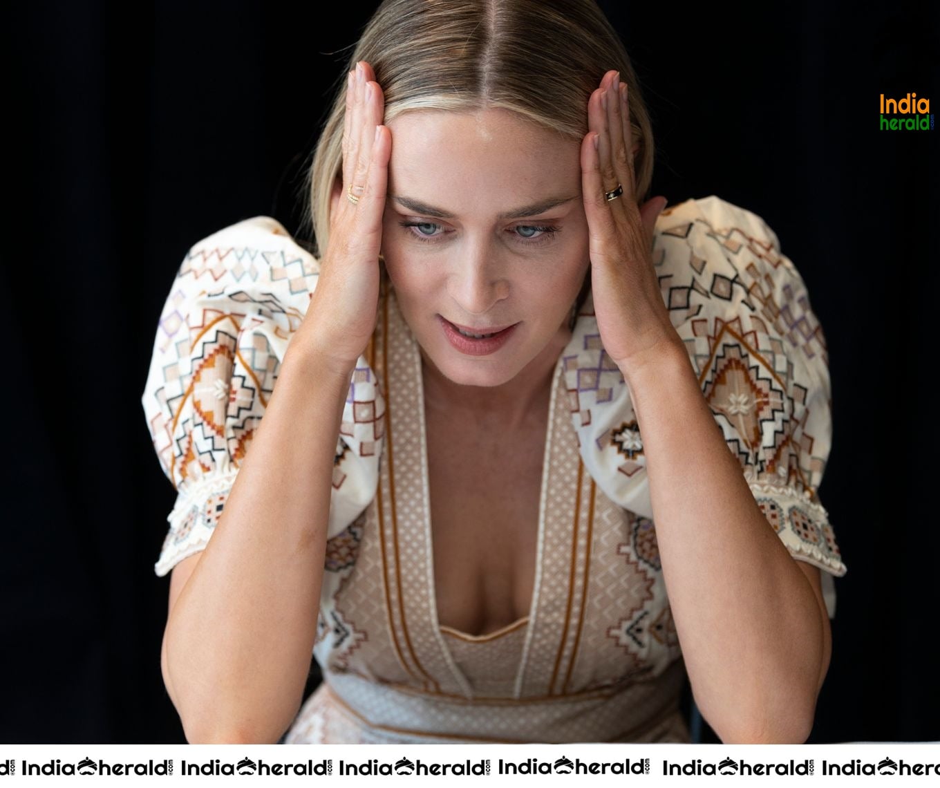 Emily Blunt during A Quiet Place 2 movie Photocall in New York