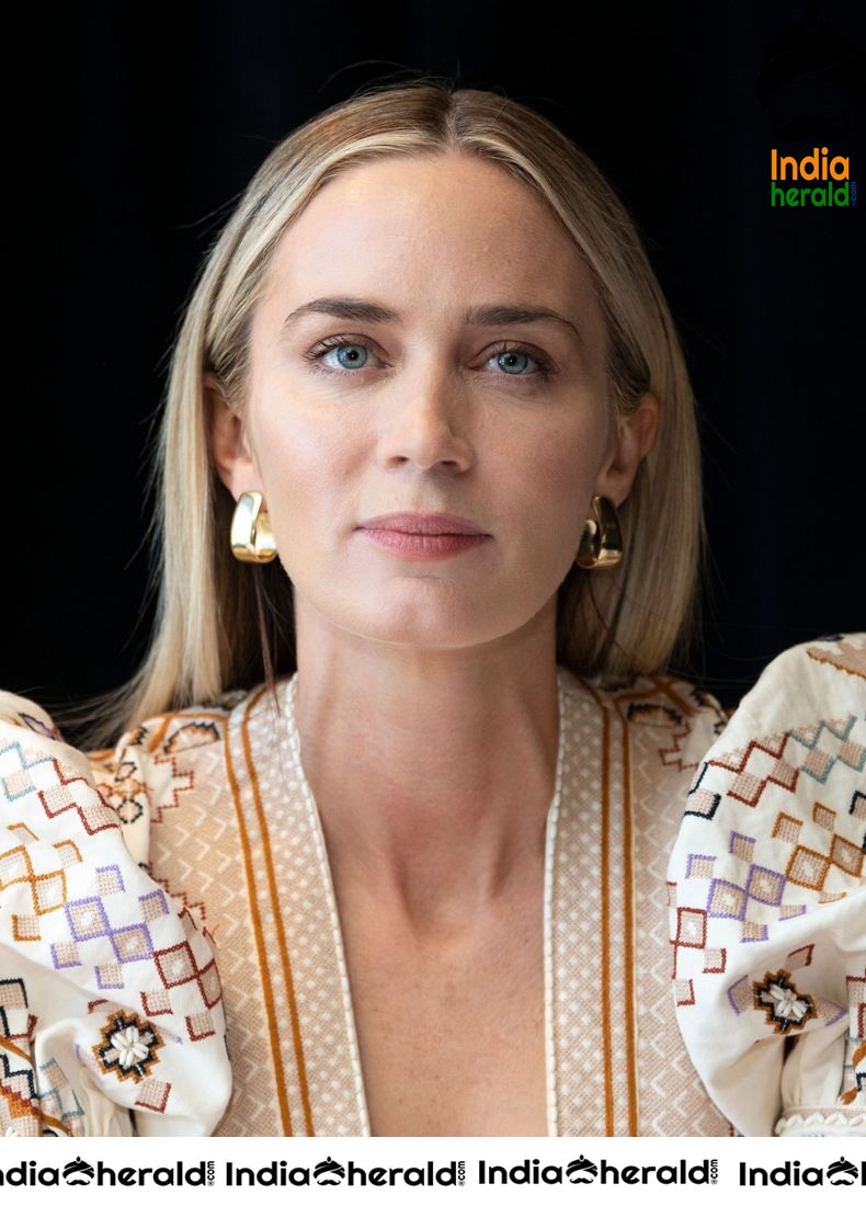 Emily Blunt during A Quiet Place 2 movie Photocall in New York