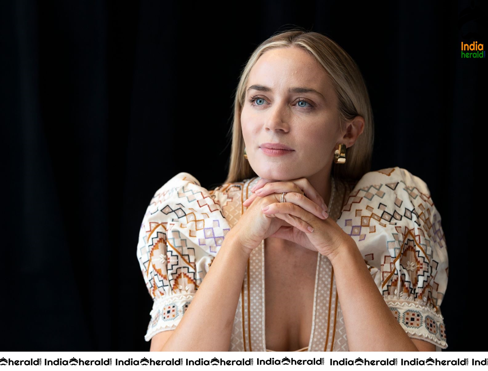 Emily Blunt during A Quiet Place 2 movie Photocall in New York