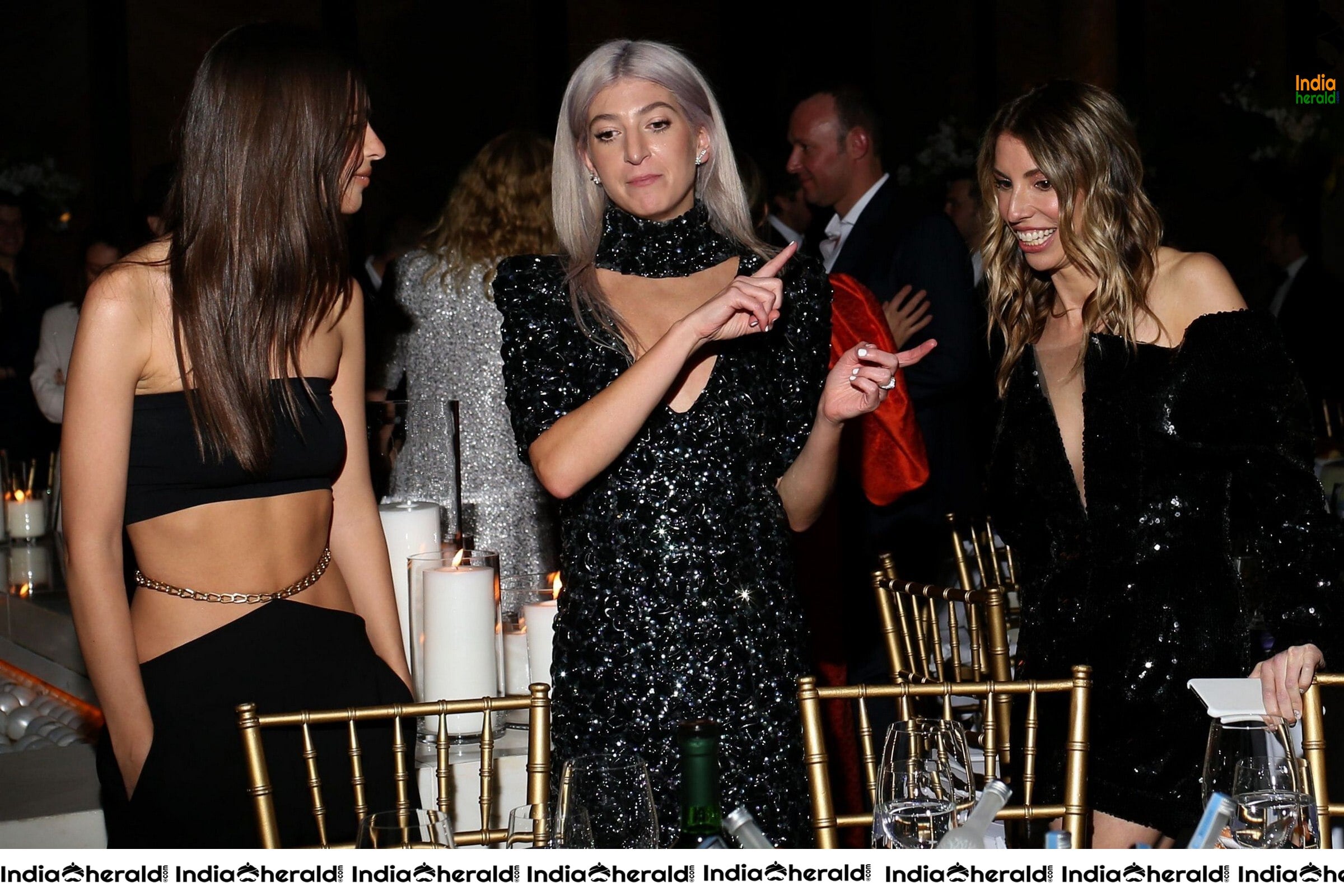 Emily Ratajkowski at Art Production Fund Gala in New York