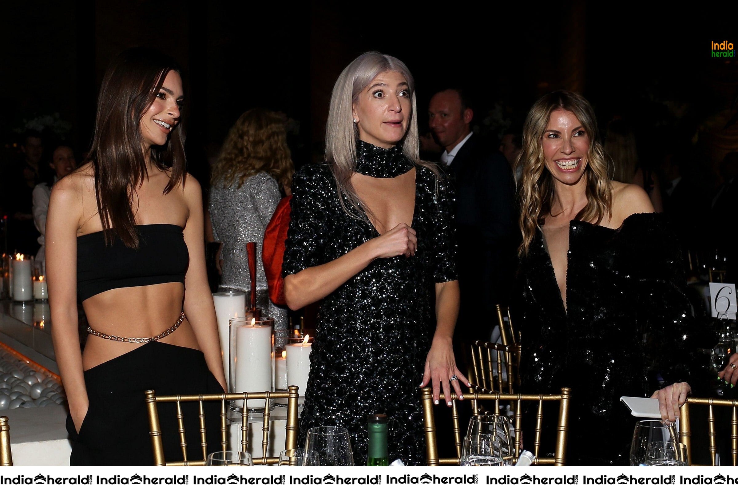 Emily Ratajkowski at Art Production Fund Gala in New York