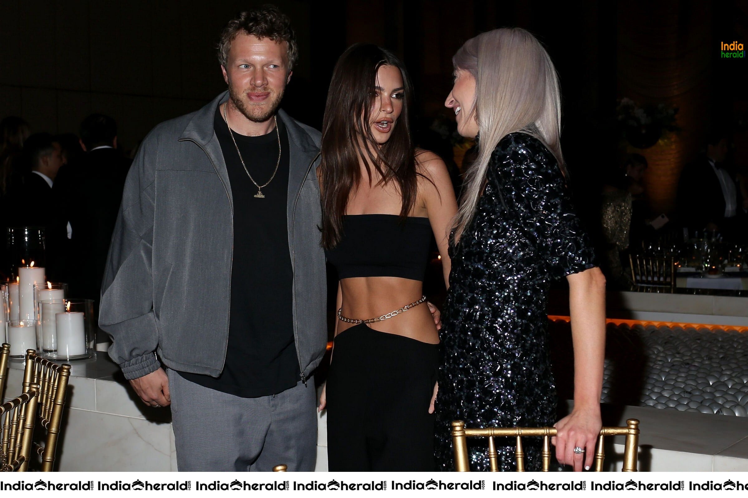 Emily Ratajkowski at Art Production Fund Gala in New York