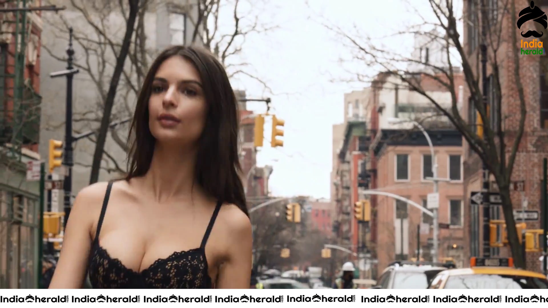 Emily Ratajkowski at Good Morning DKNY bikini Campaign