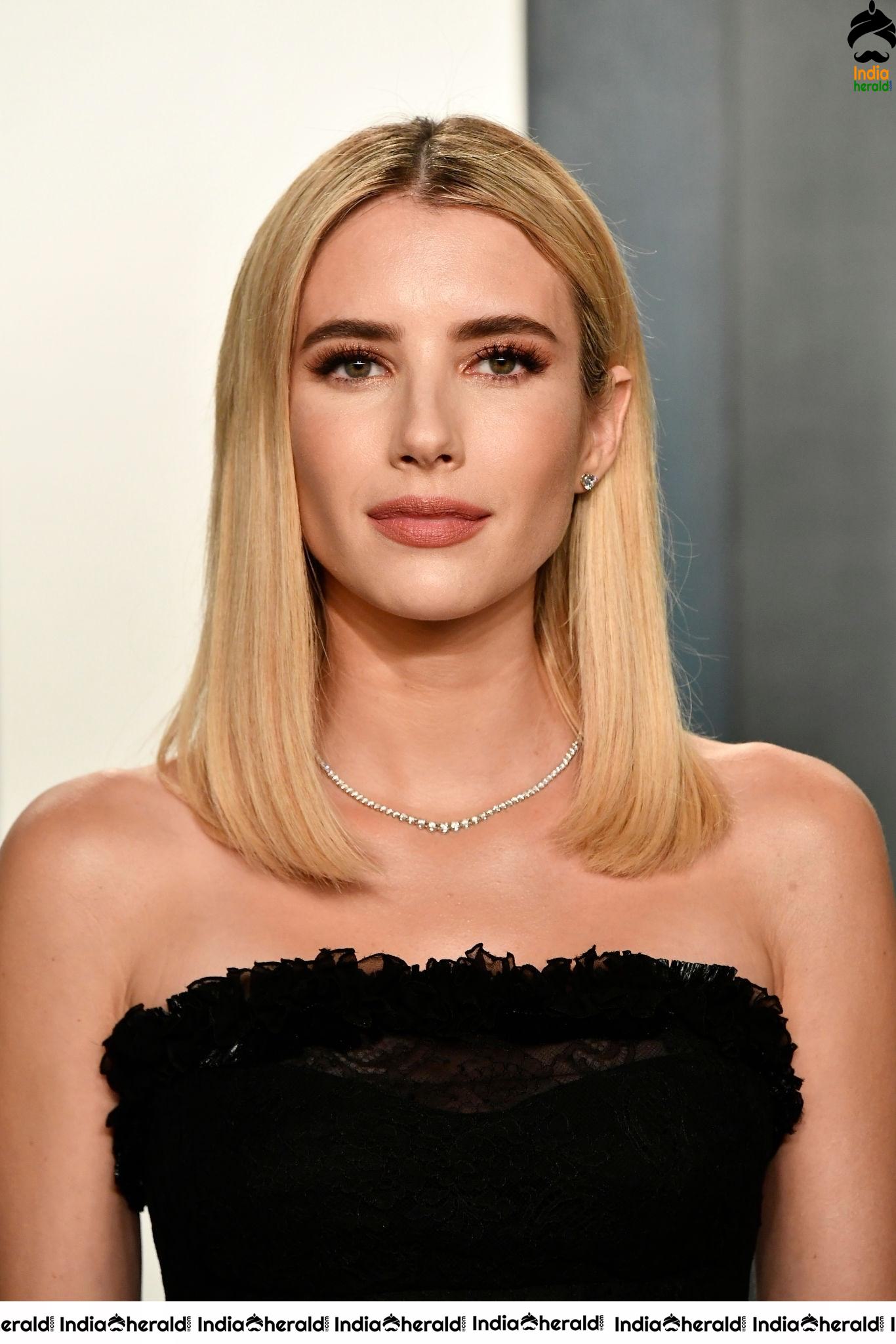 Emma Roberts at Vanity Fair Oscar Party in Beverly Hills