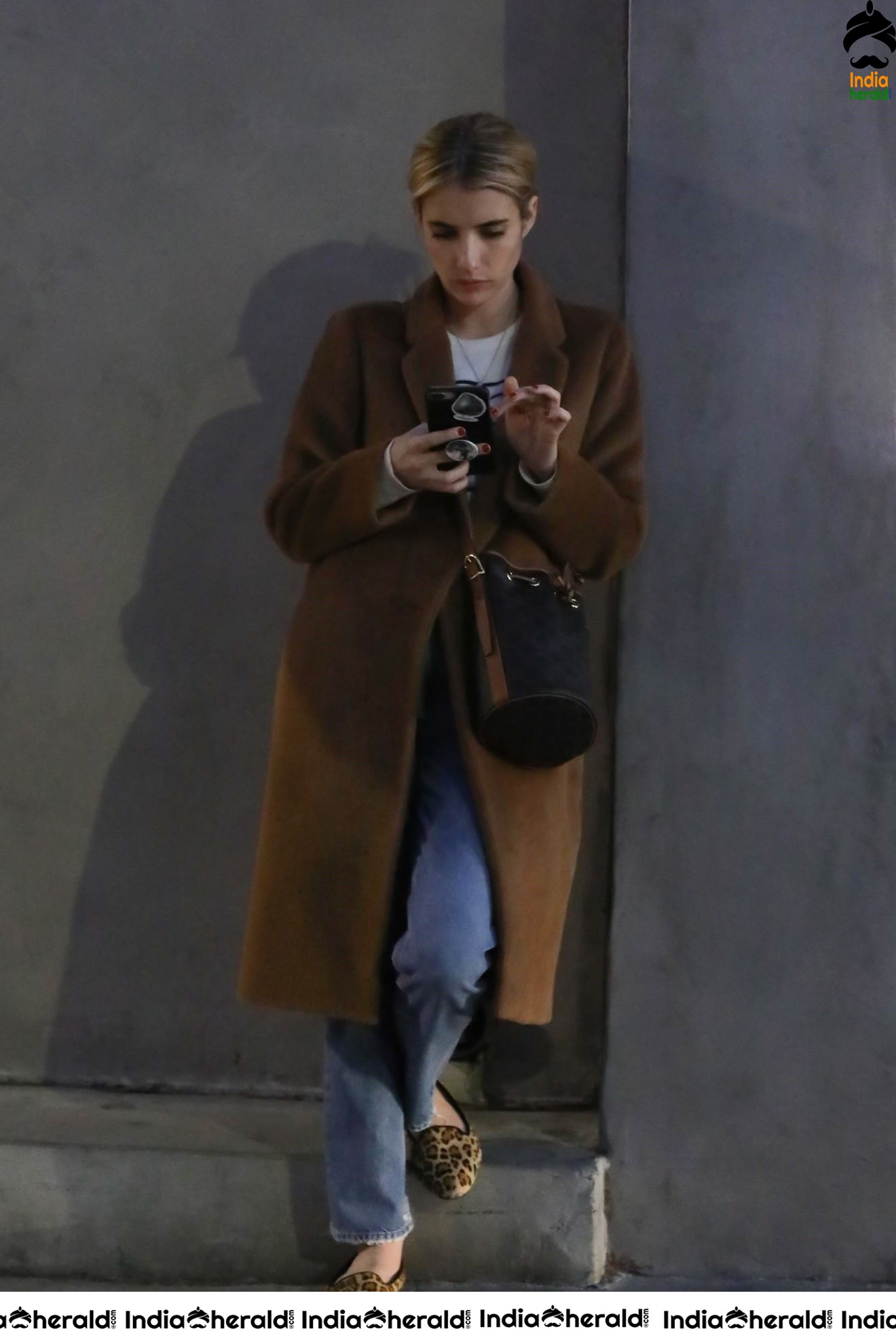 Emma Roberts caught by Paparazzi while Out in Los Angeles