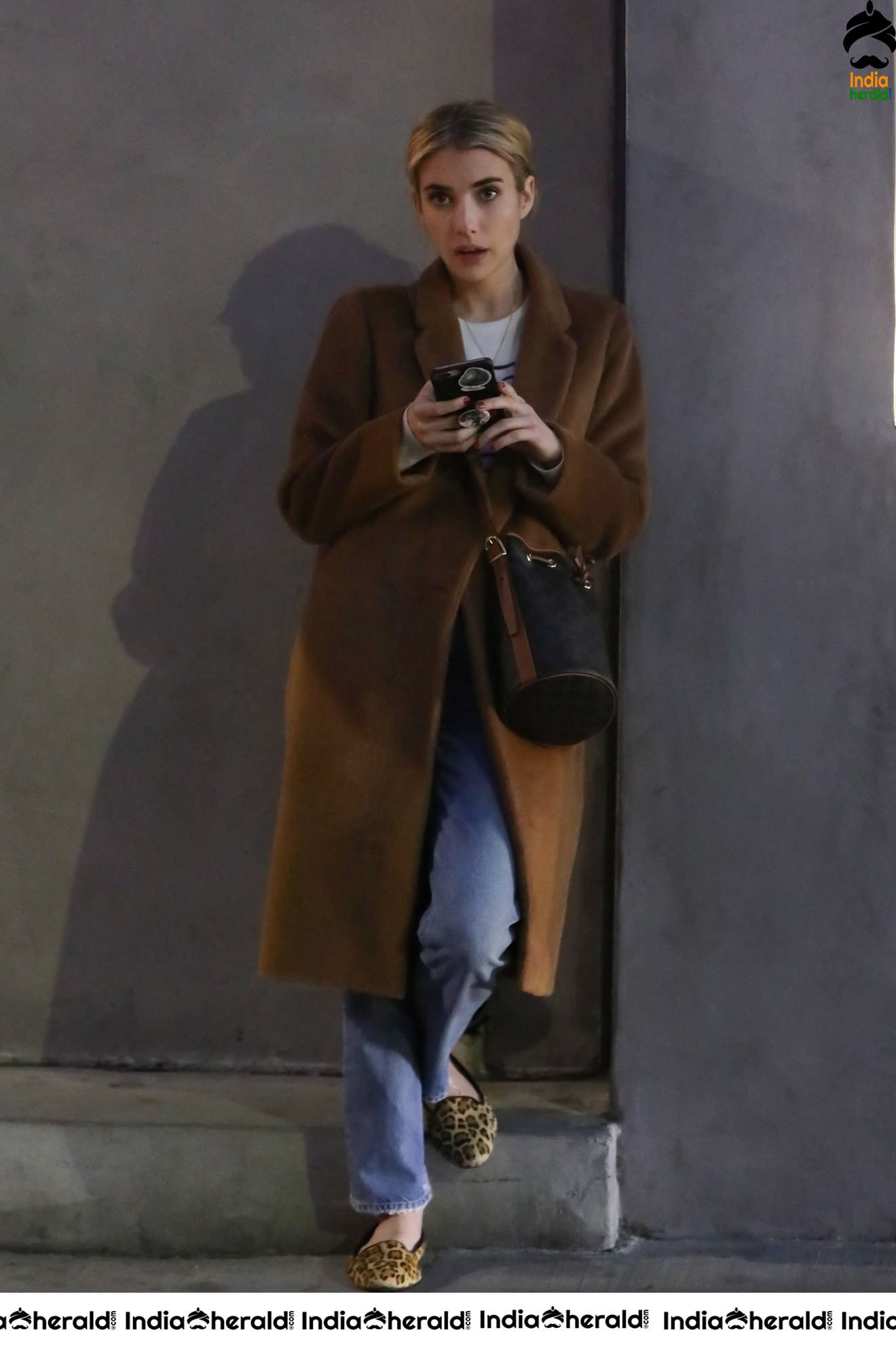 Emma Roberts caught by Paparazzi while Out in Los Angeles