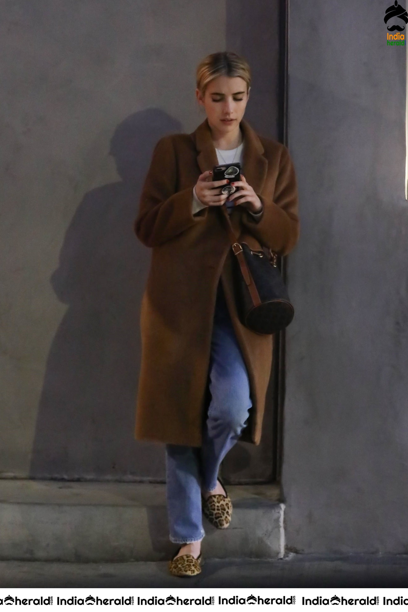 Emma Roberts caught by Paparazzi while Out in Los Angeles
