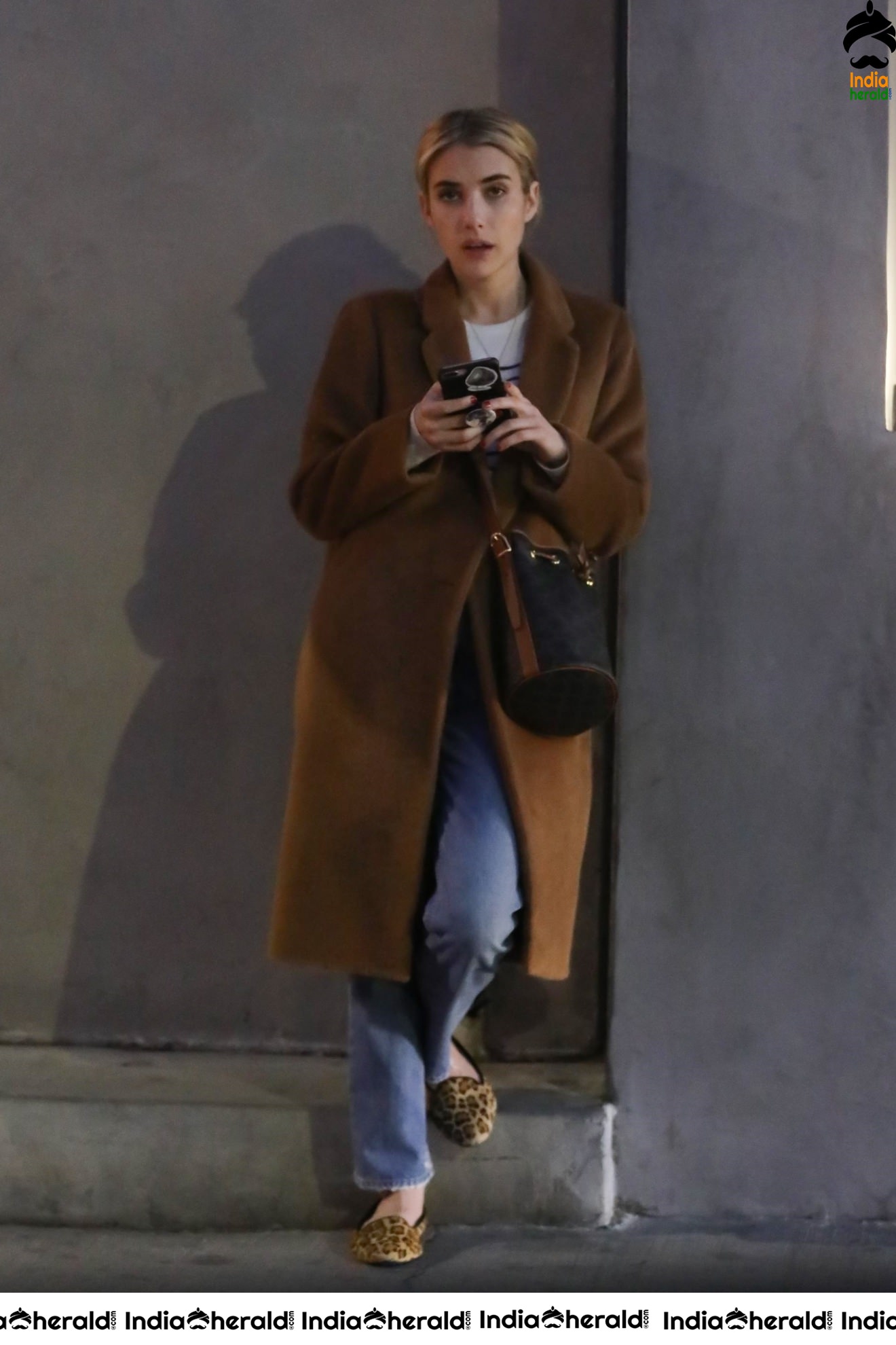 Emma Roberts caught by Paparazzi while Out in Los Angeles