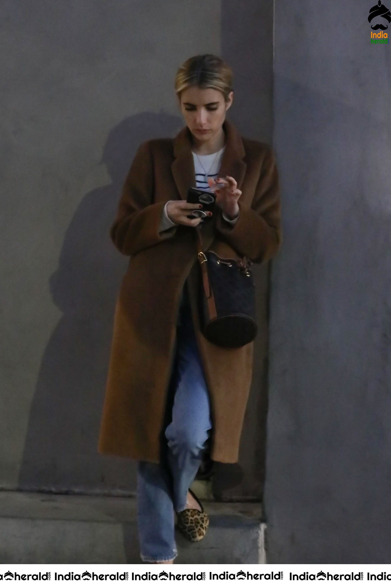 Emma Roberts caught by Paparazzi while Out in Los Angeles