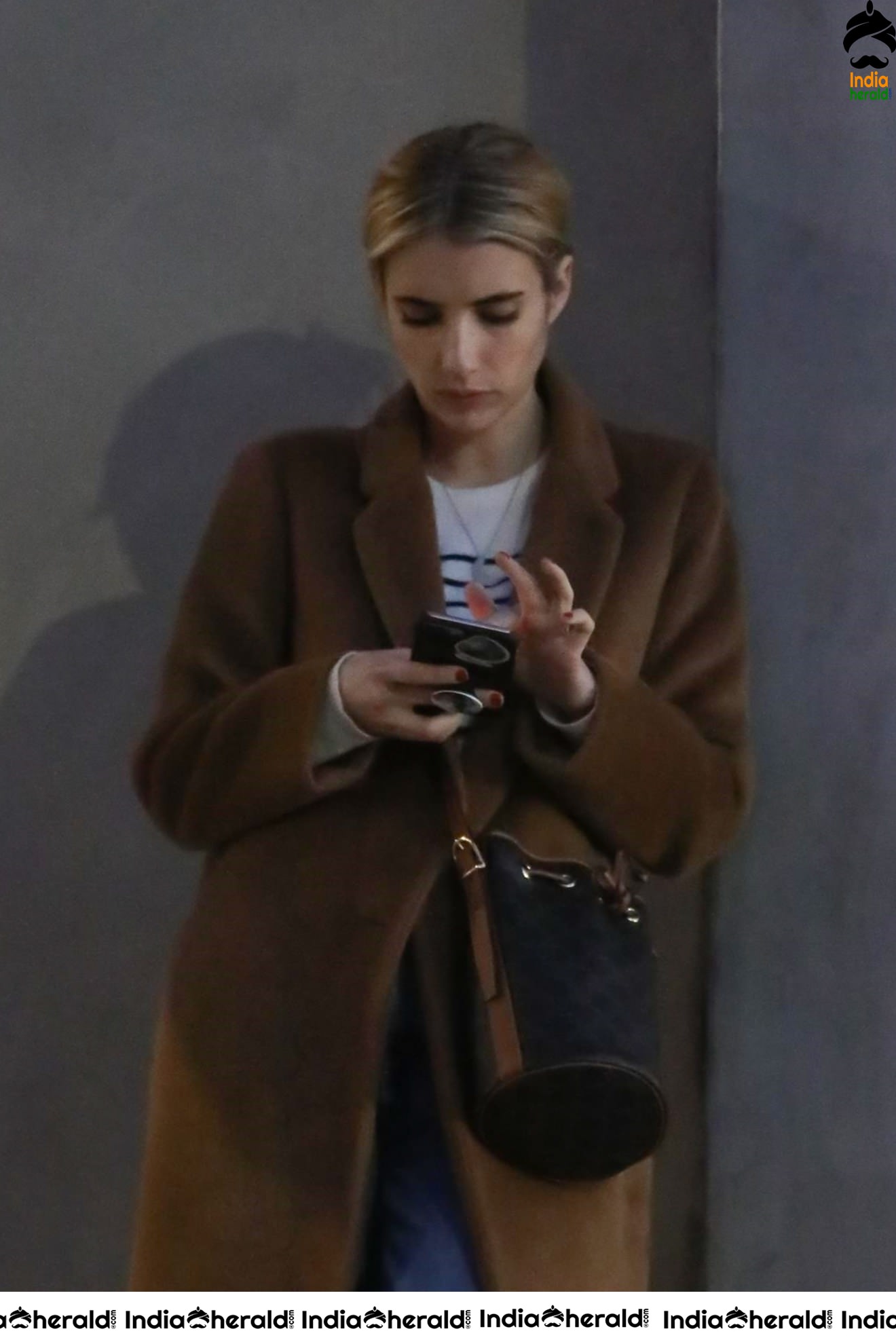 Emma Roberts caught by Paparazzi while Out in Los Angeles